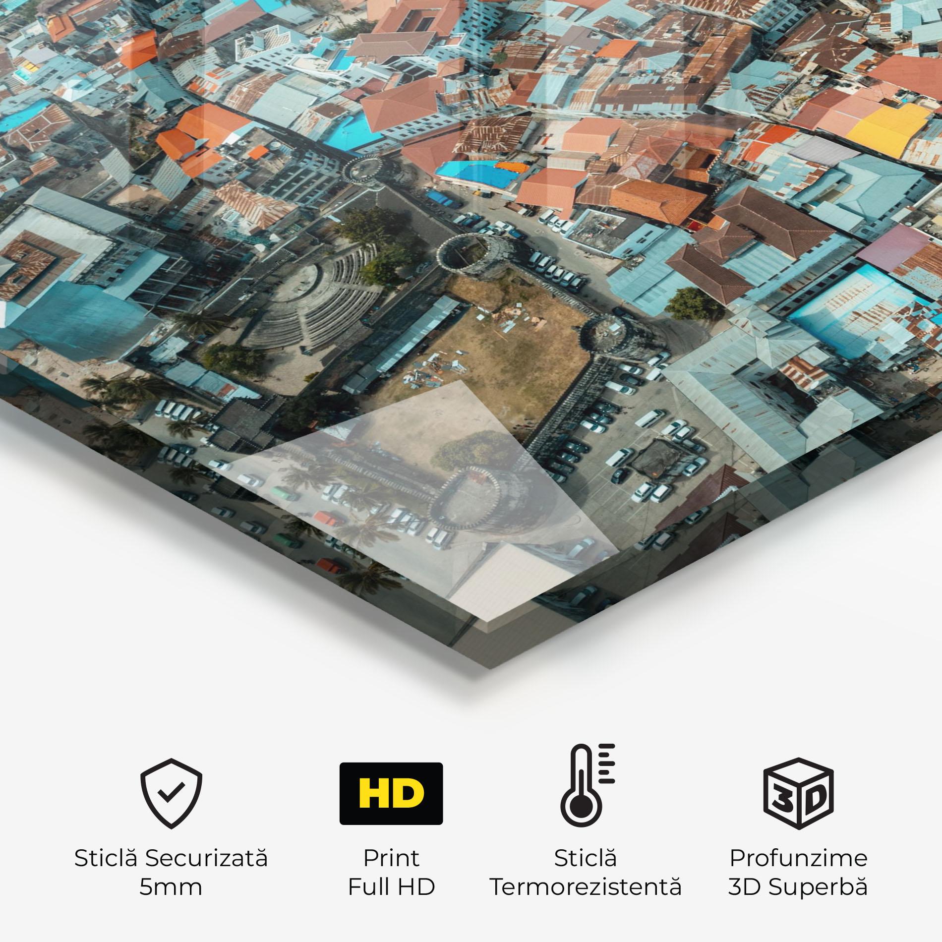 Panou Sticla Bucatarie Island View Tanzania mockup 2