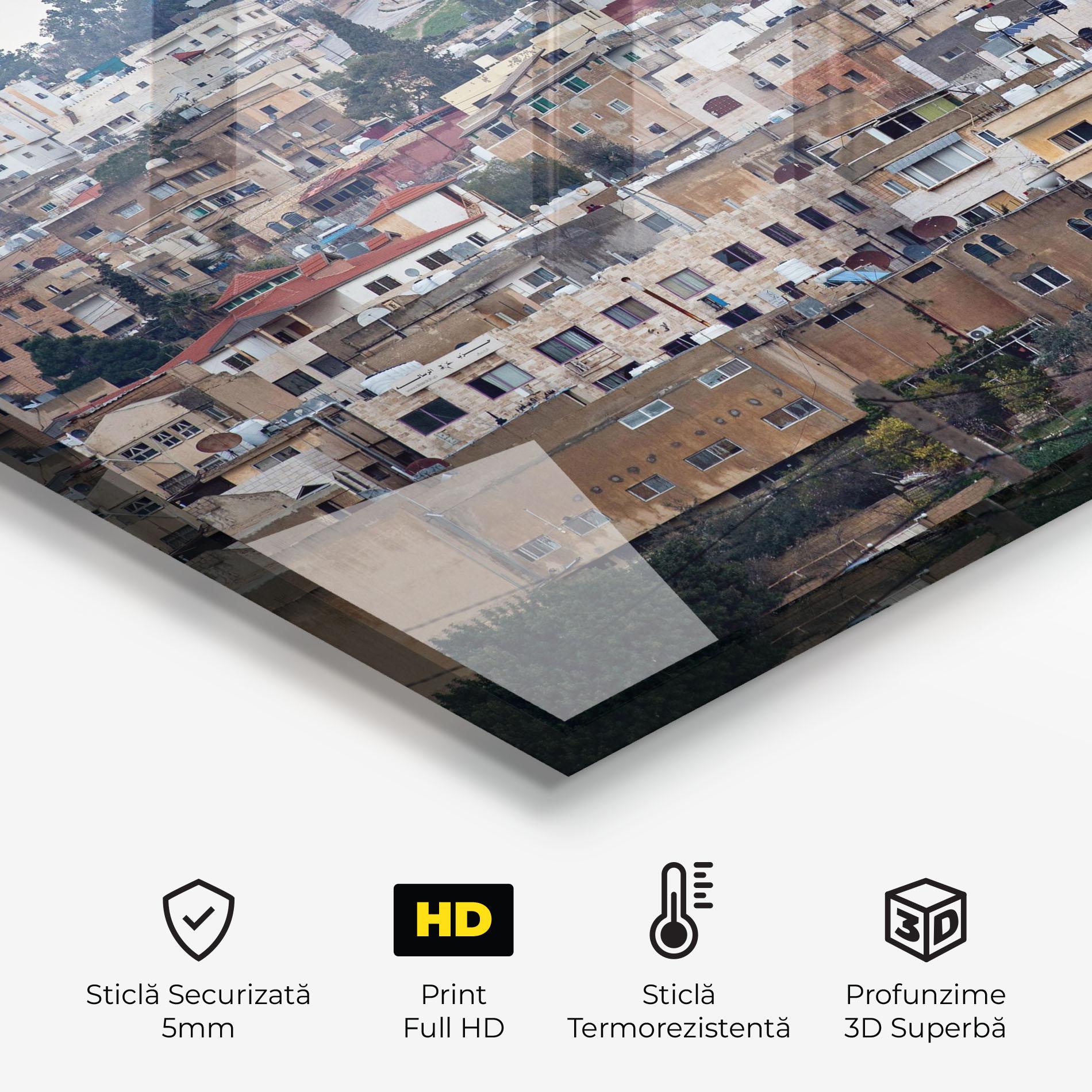 Panou Sticla Bucatarie Jersh Modern Town mockup 2