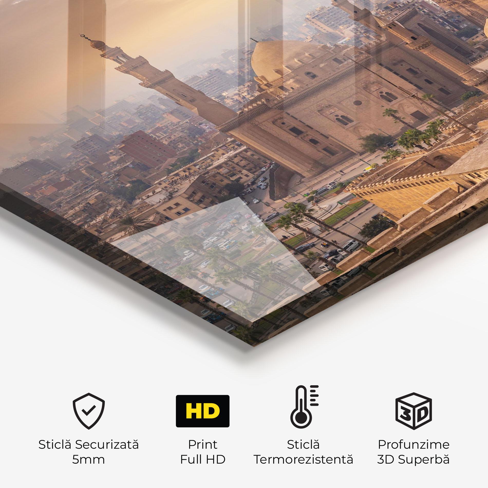 Panou Sticla Bucatarie Mosque Madrasa View mockup 2