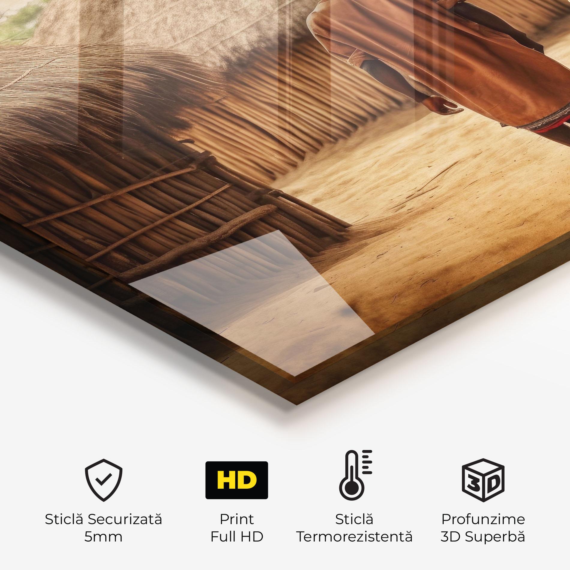 Panou Sticla Bucatarie Native Strong Man mockup 2