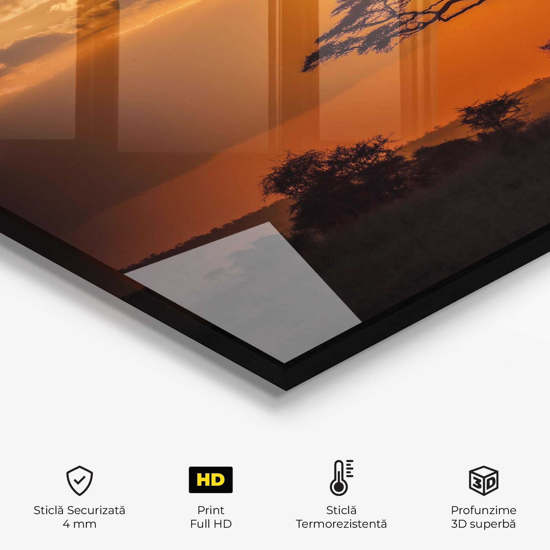 Panou Sticla Bucatarie Mesmerizing View mockup 2