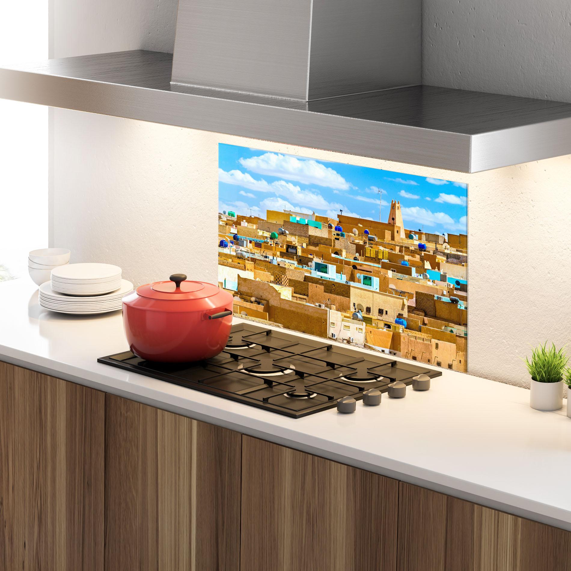 Panou Sticla Bucatarie Atteuf Ancient Town mockup 4