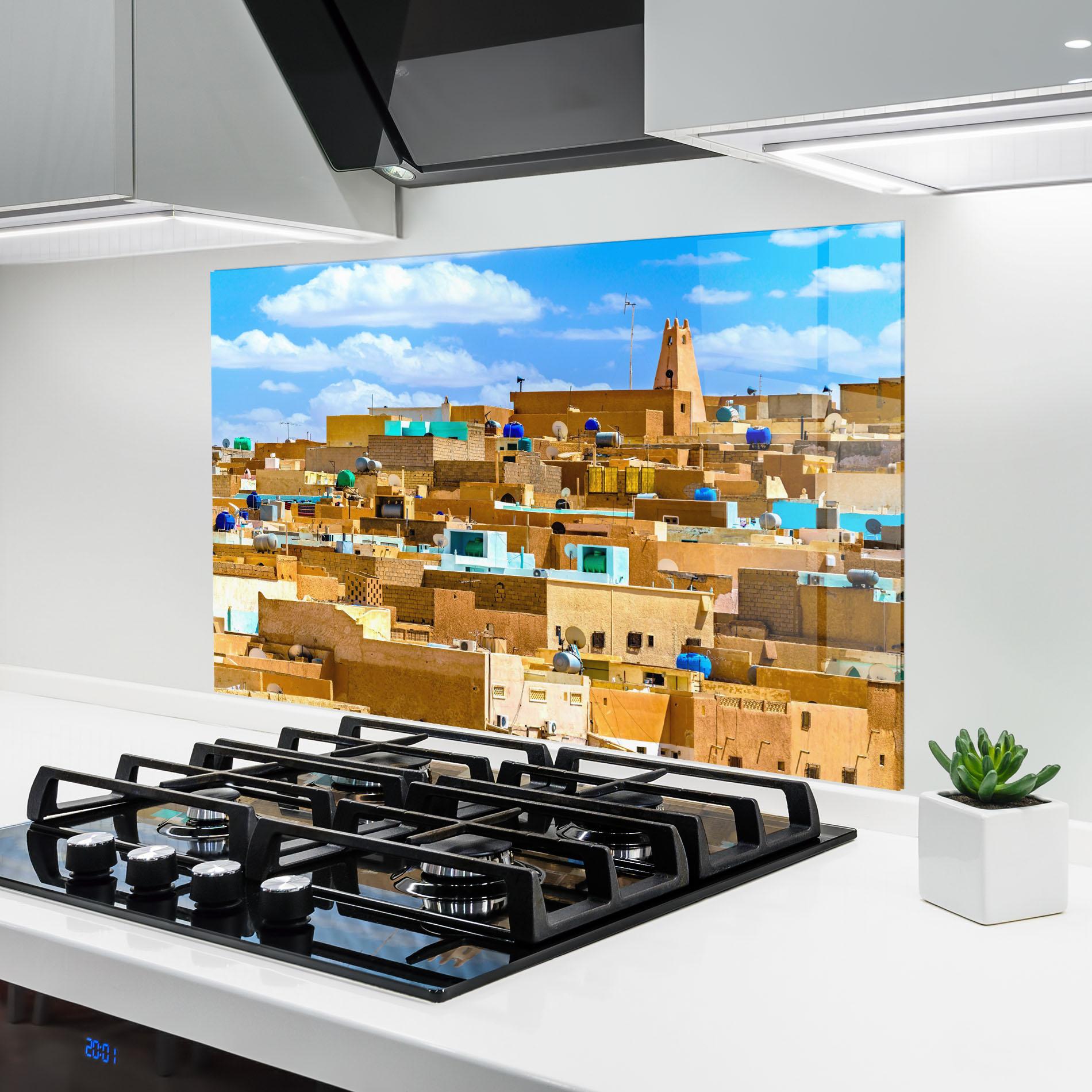 Panou Sticla Bucatarie Atteuf Ancient Town mockup 6