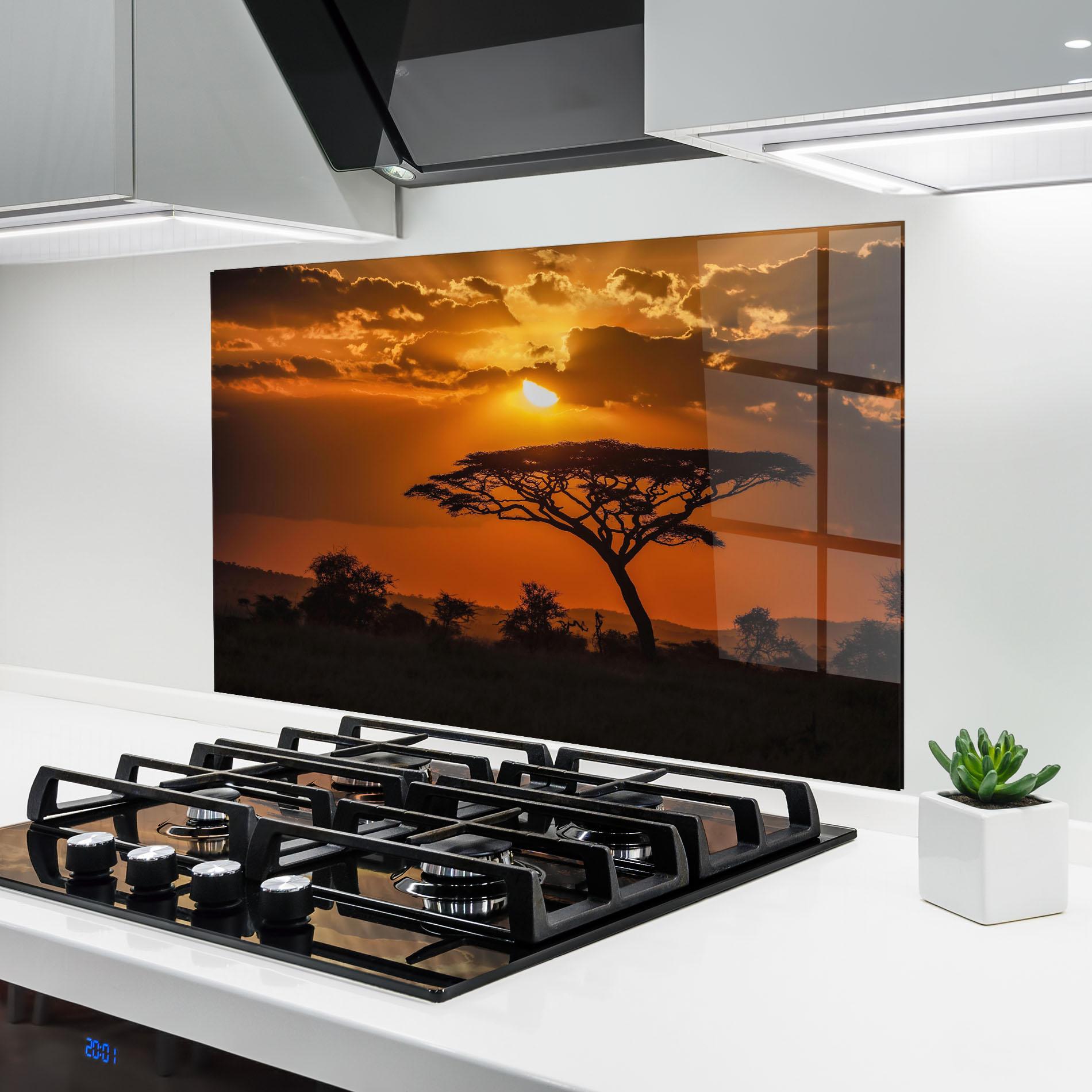 Panou Sticla Bucatarie Mesmerizing View mockup 6