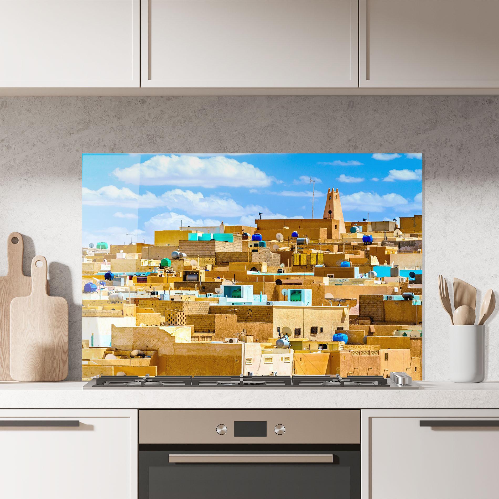 Panou Sticla Bucatarie Atteuf Ancient Town mockup 7