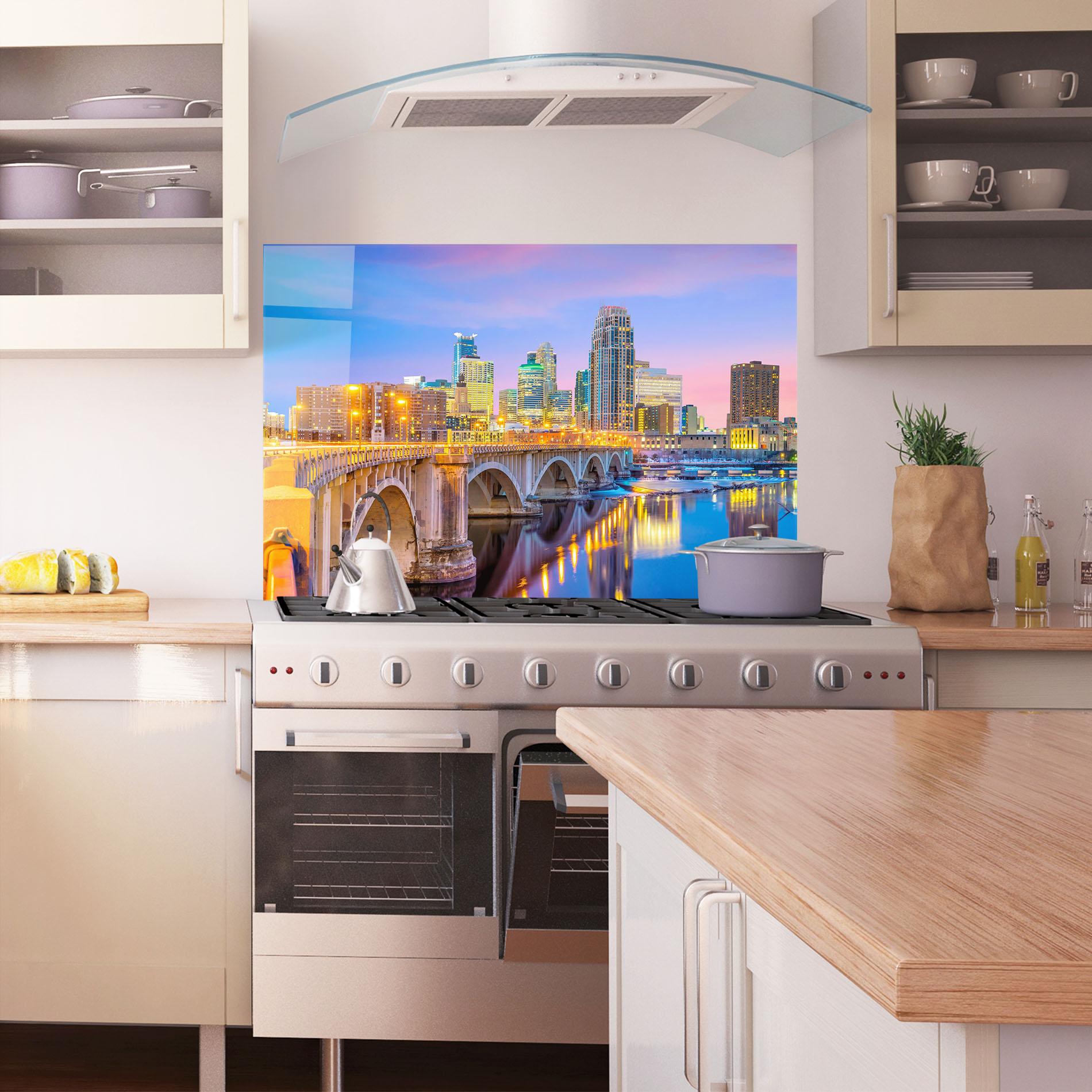 Panou Sticla Bucatarie Minnesota Usa mockup 1