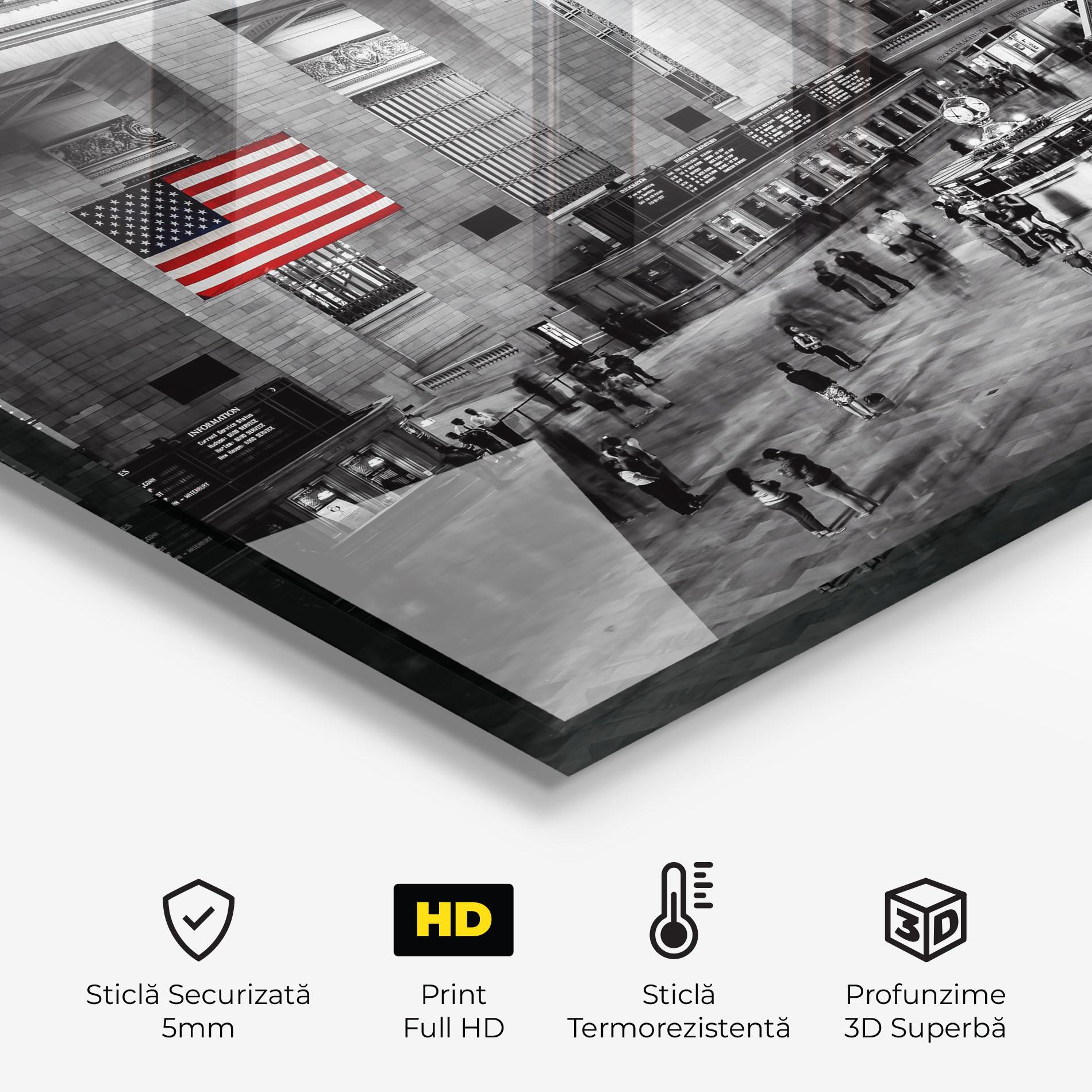 Panou Sticla Bucatarie New York Station mockup 2