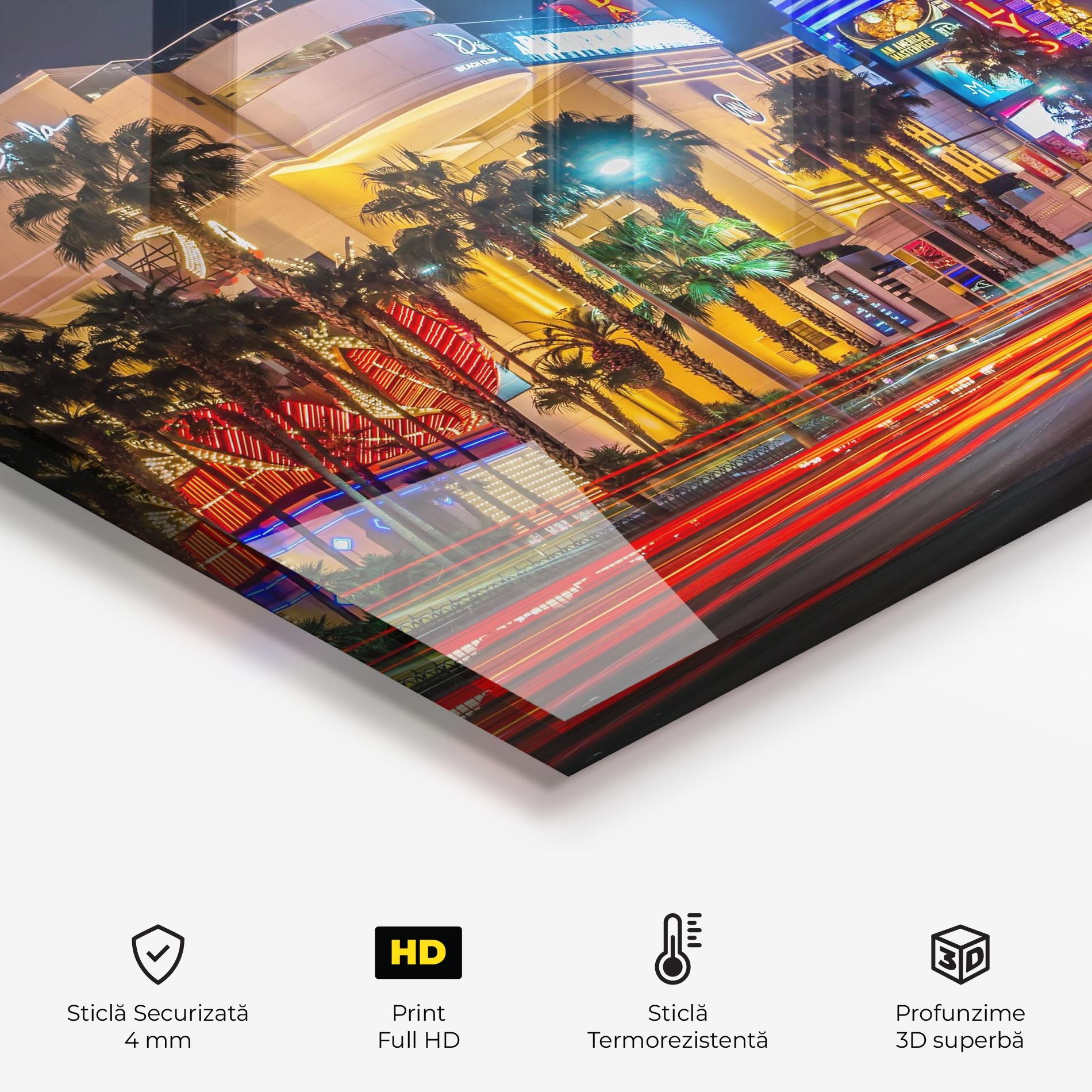 Panou Sticla Bucatarie Nevada Evening mockup 2