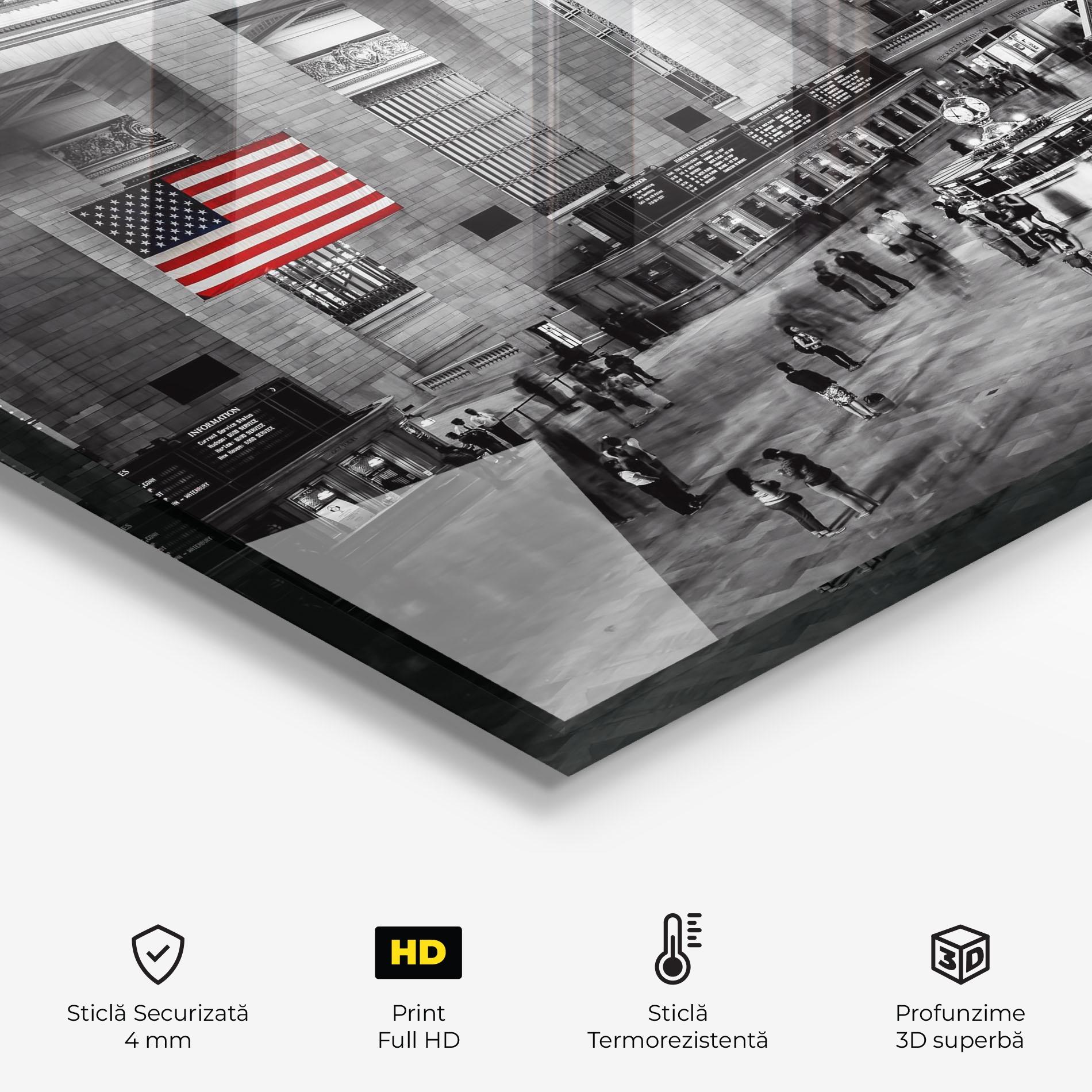 Panou Sticla Bucatarie New York Station mockup 2