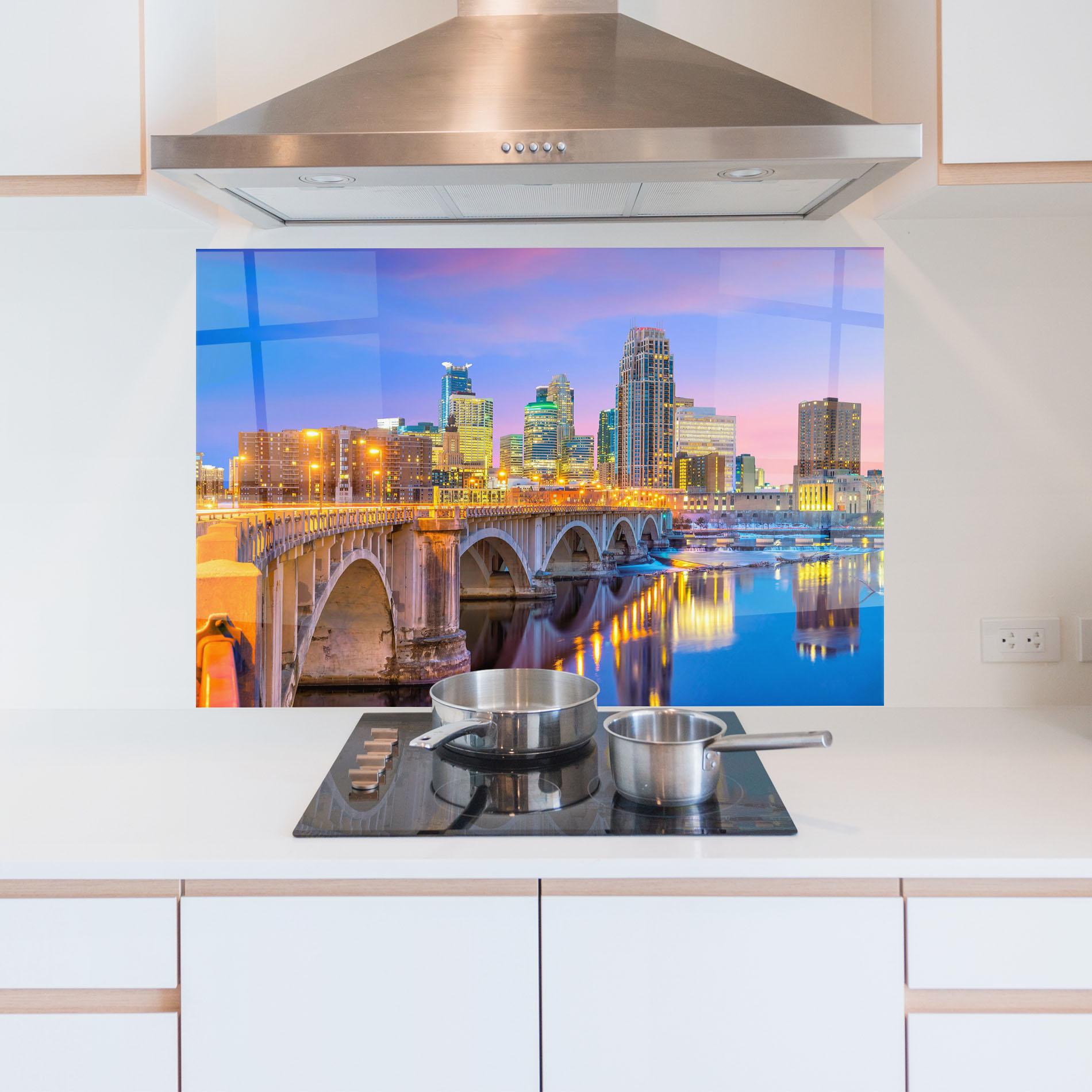 Panou Sticla Bucatarie Minnesota Usa mockup 5