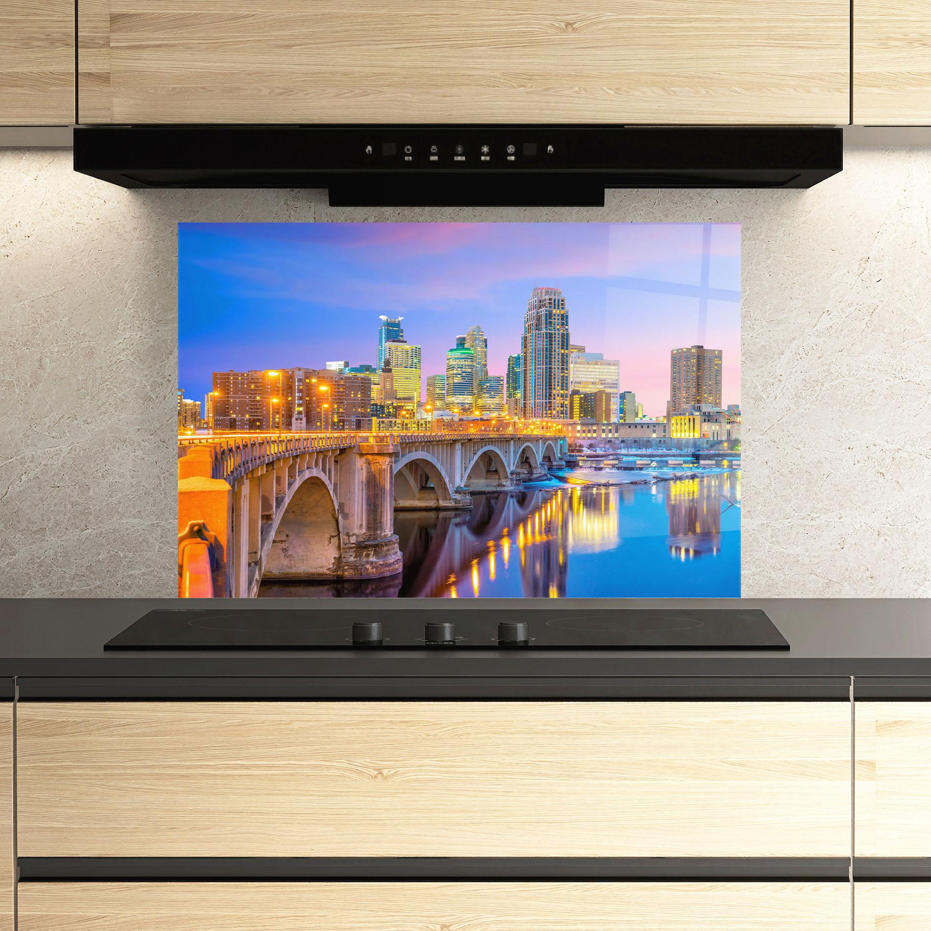 Panou Sticla Bucatarie Minnesota Usa mockup 3