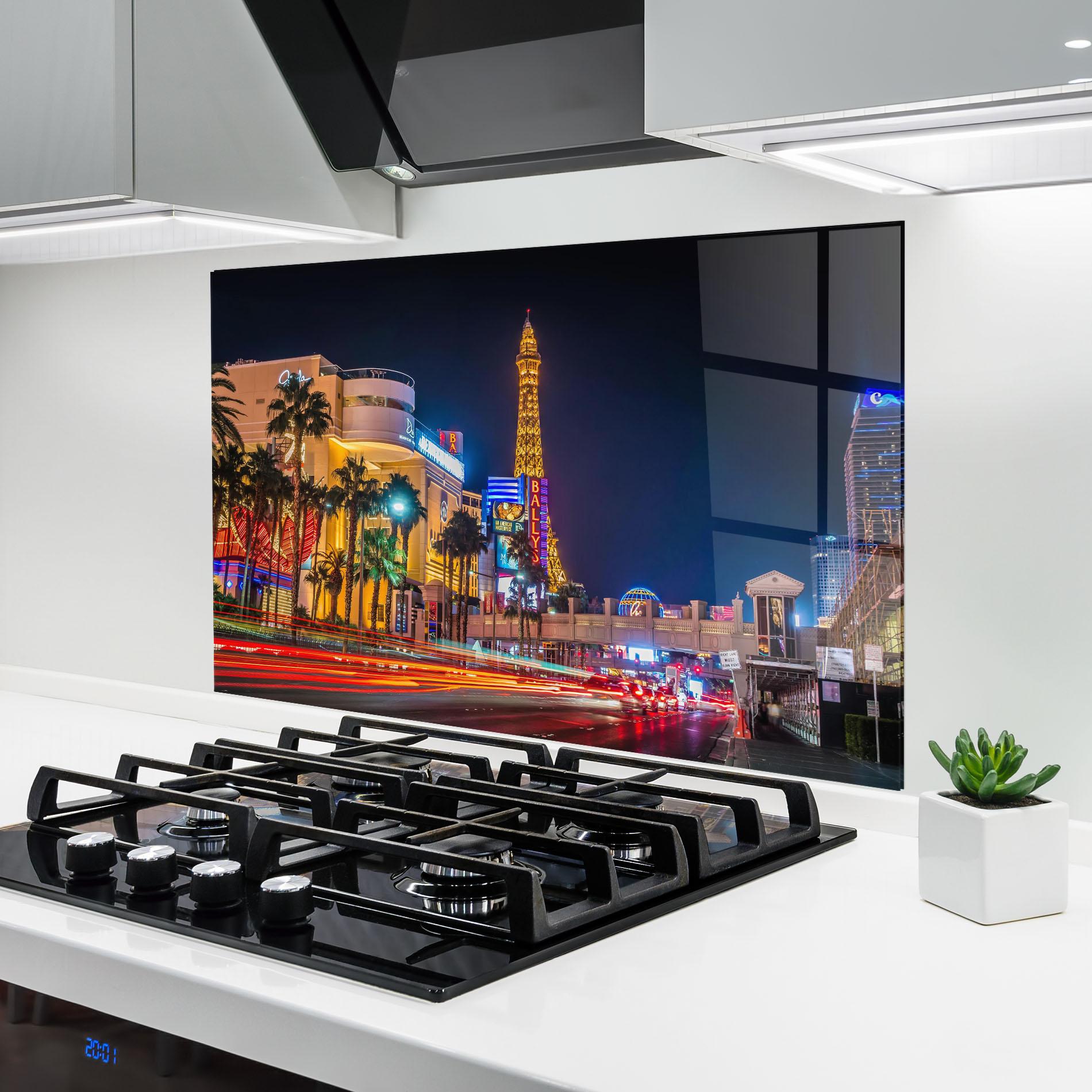 Panou Sticla Bucatarie Nevada Evening mockup 6