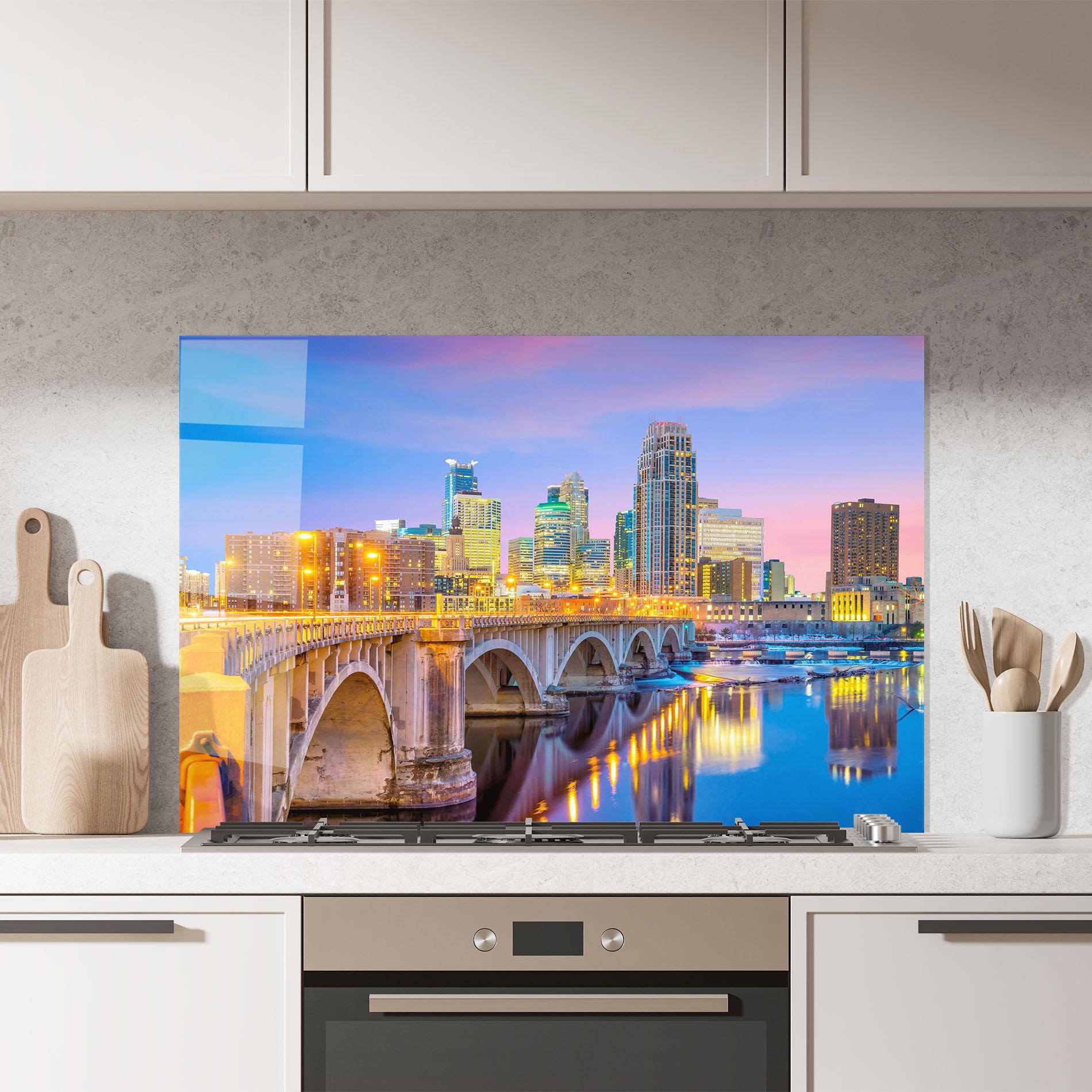 Panou Sticla Bucatarie Minnesota Usa mockup 7