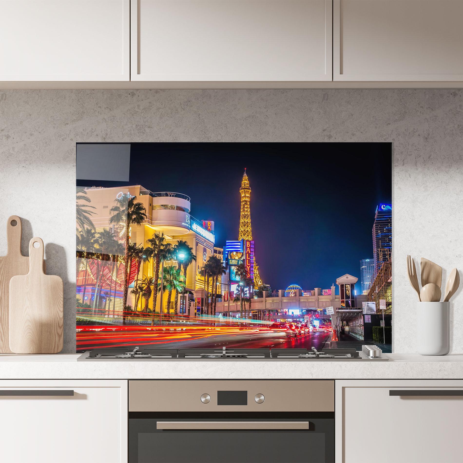 Panou Sticla Bucatarie Nevada Evening mockup 7