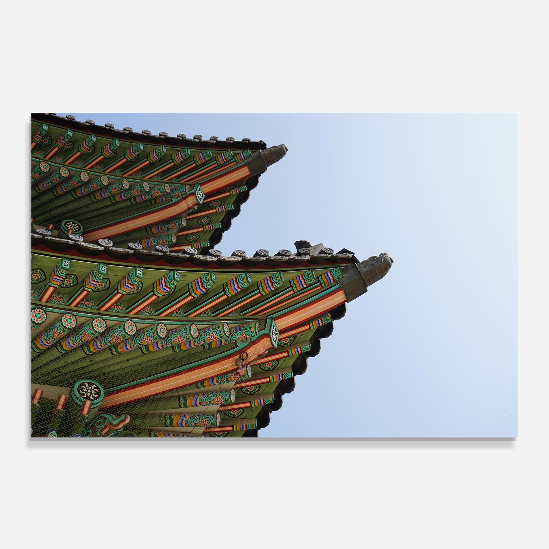 Panou Sticla Bucatarie Gyeongbokgung View mockup 0