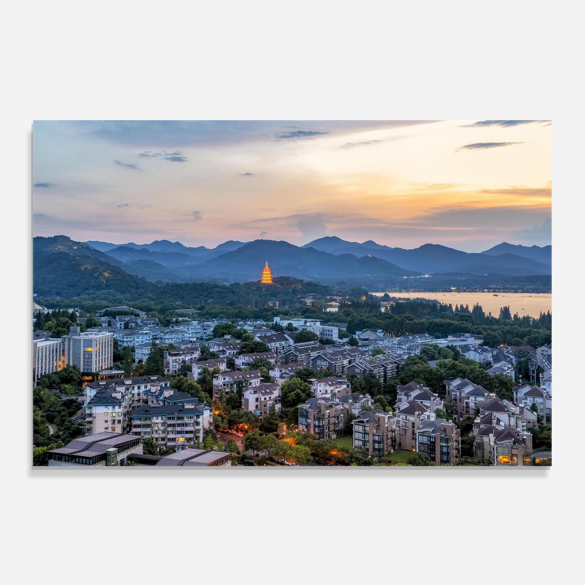 Panou Sticla Bucatarie Hangzhou China mockup 0