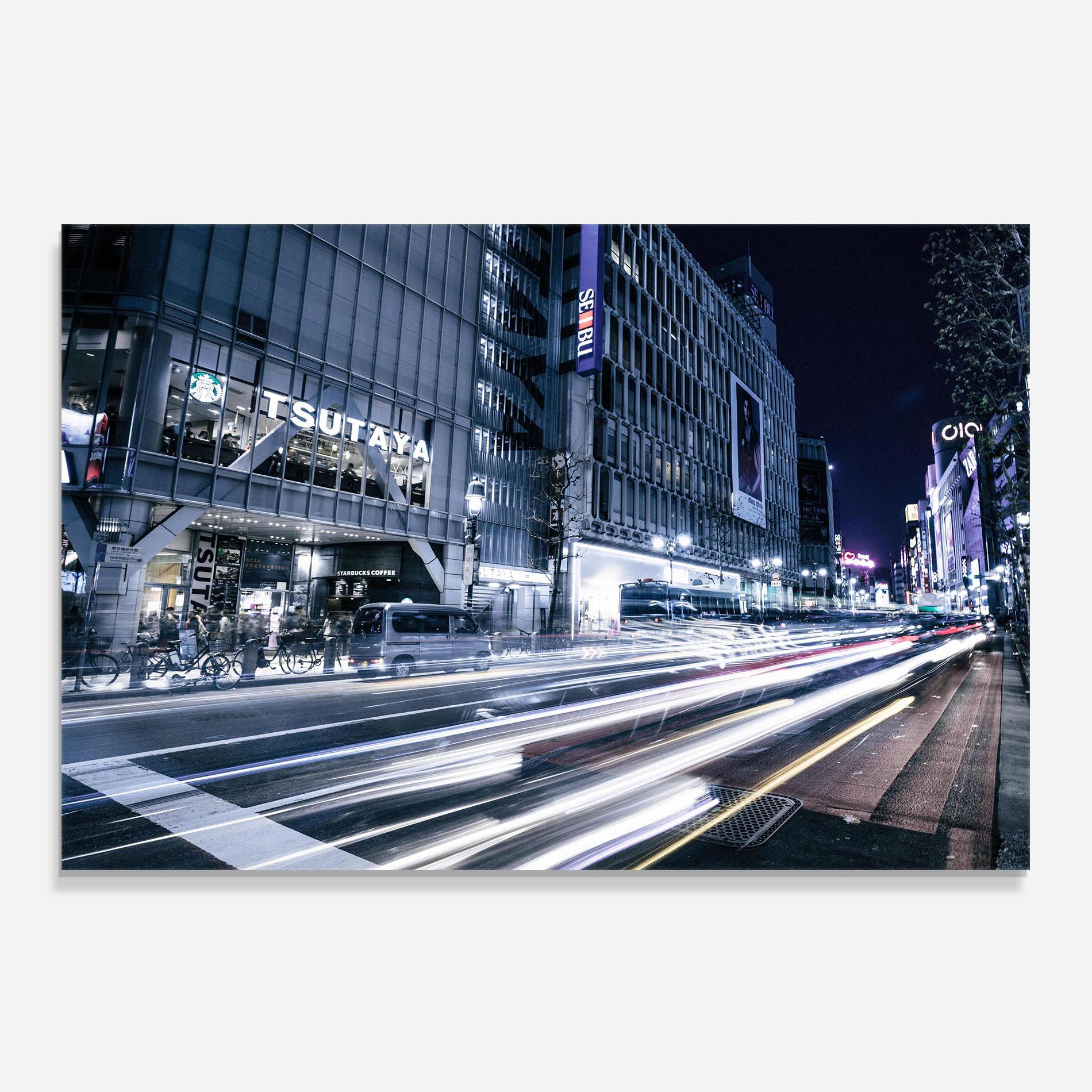 Panou Sticla Bucatarie Road Traffic mockup 0