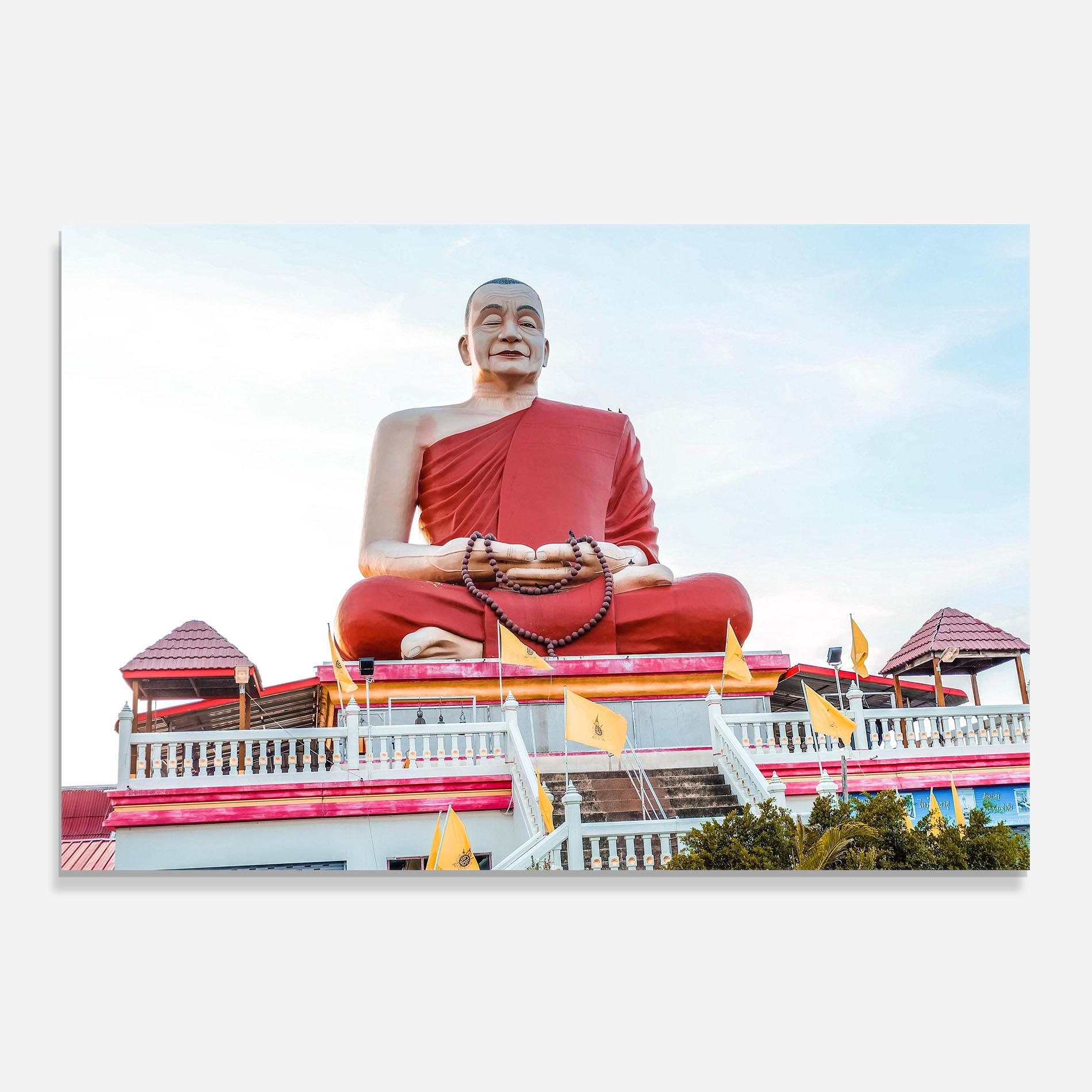 Panou Sticla Bucatarie Statue Ghana Devi mockup 0