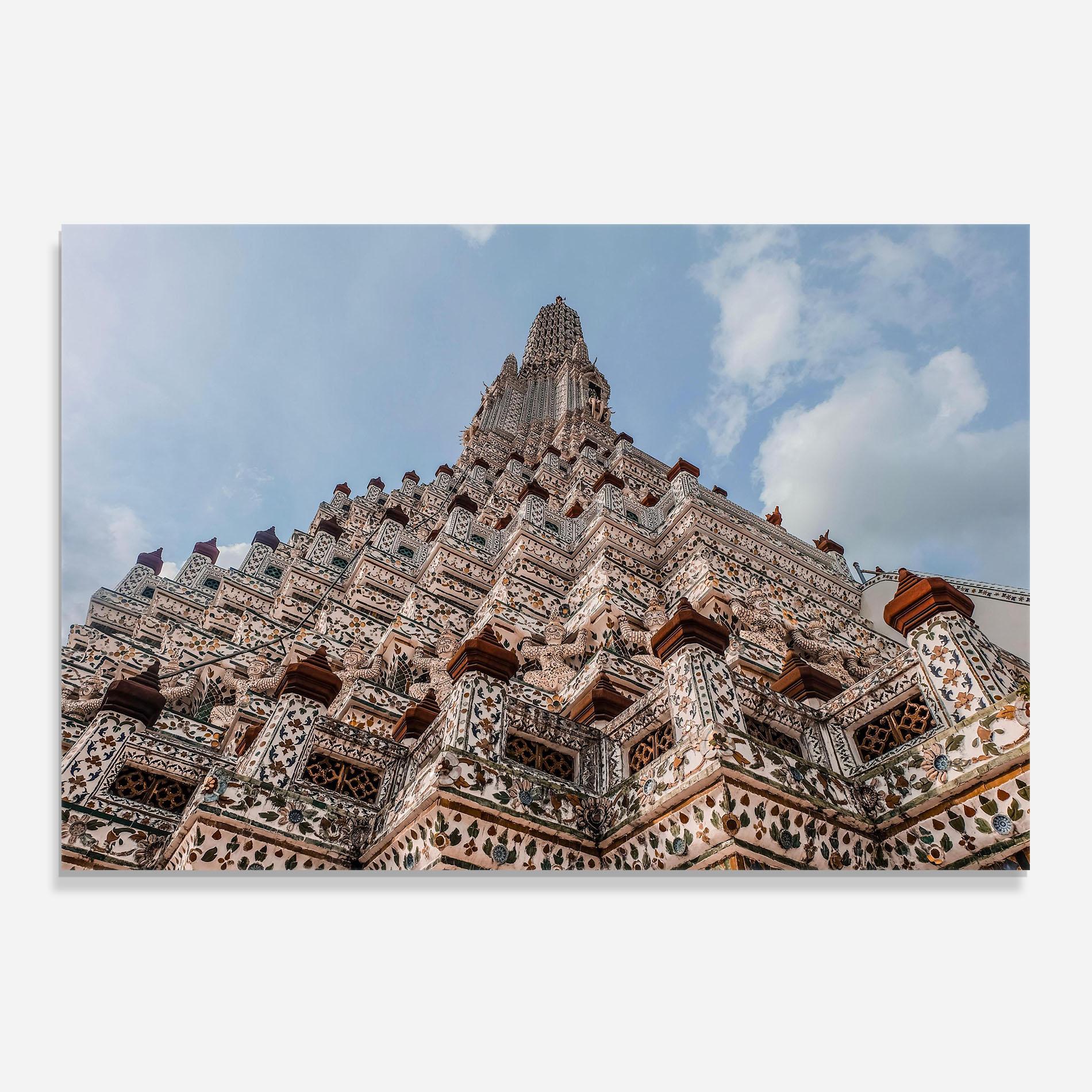 Panou Sticla Bucatarie Temple Of Dawn mockup 0