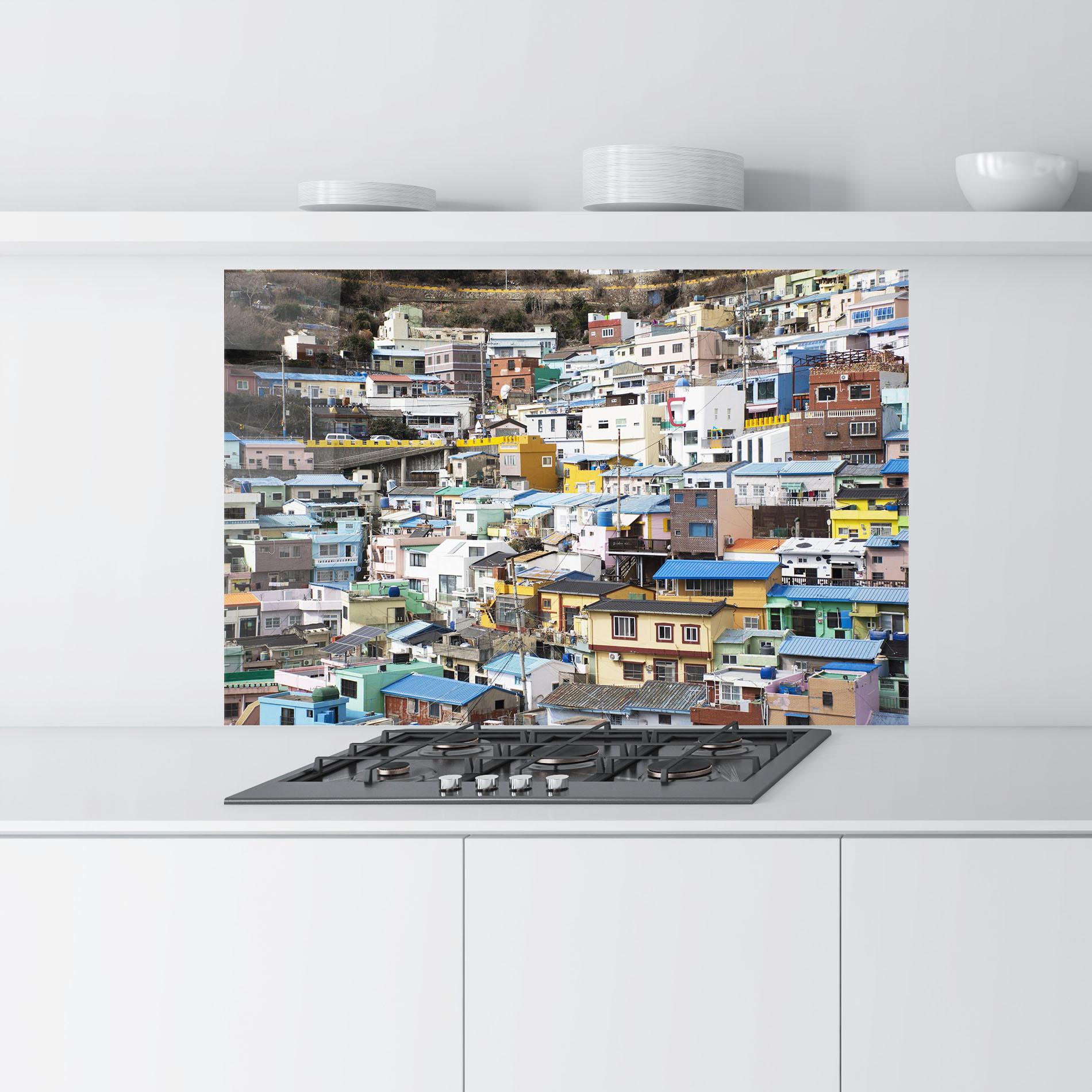 Panou Sticla Bucatarie South Korea mockup 9