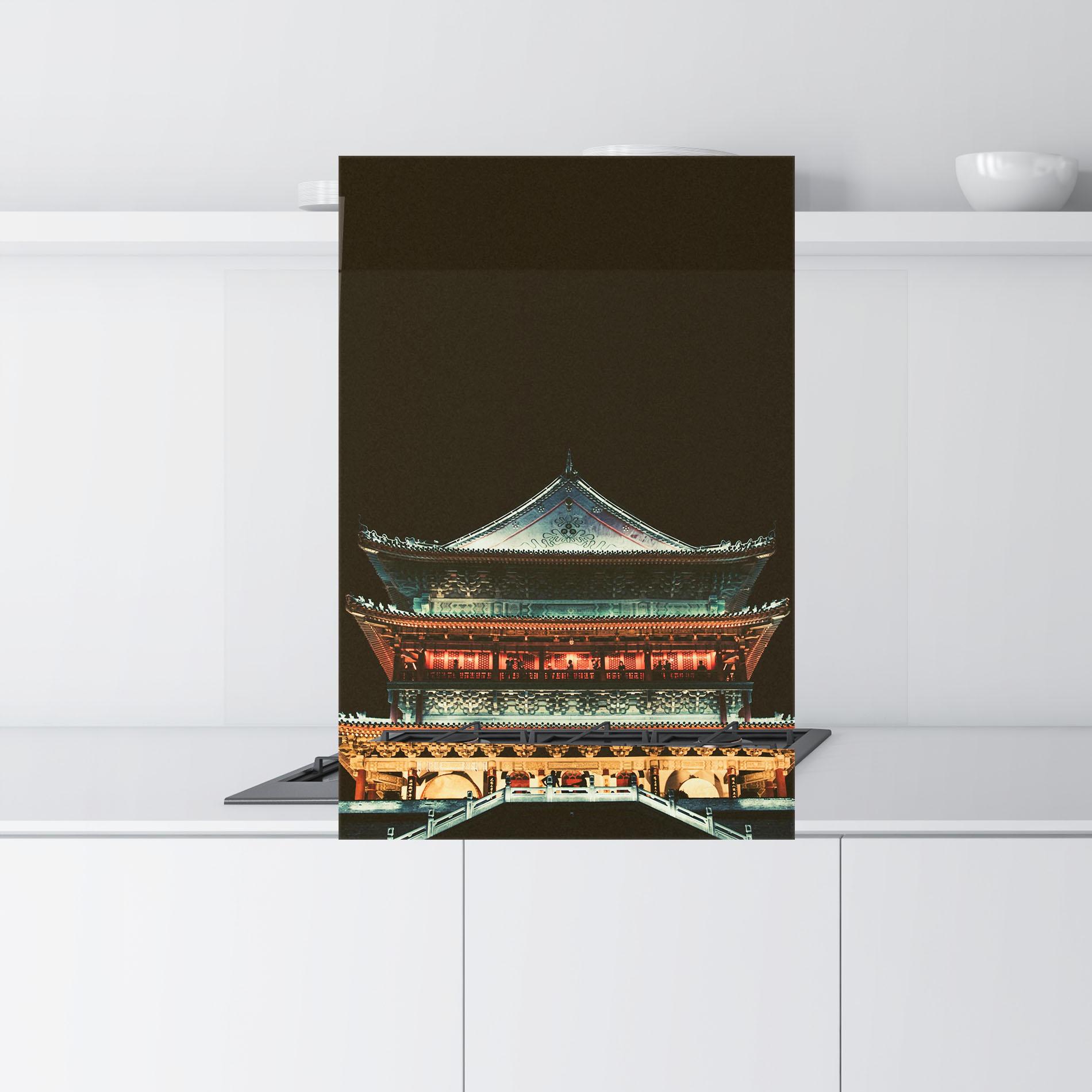 Panou Sticla Bucatarie Temple Of Xi An mockup 9