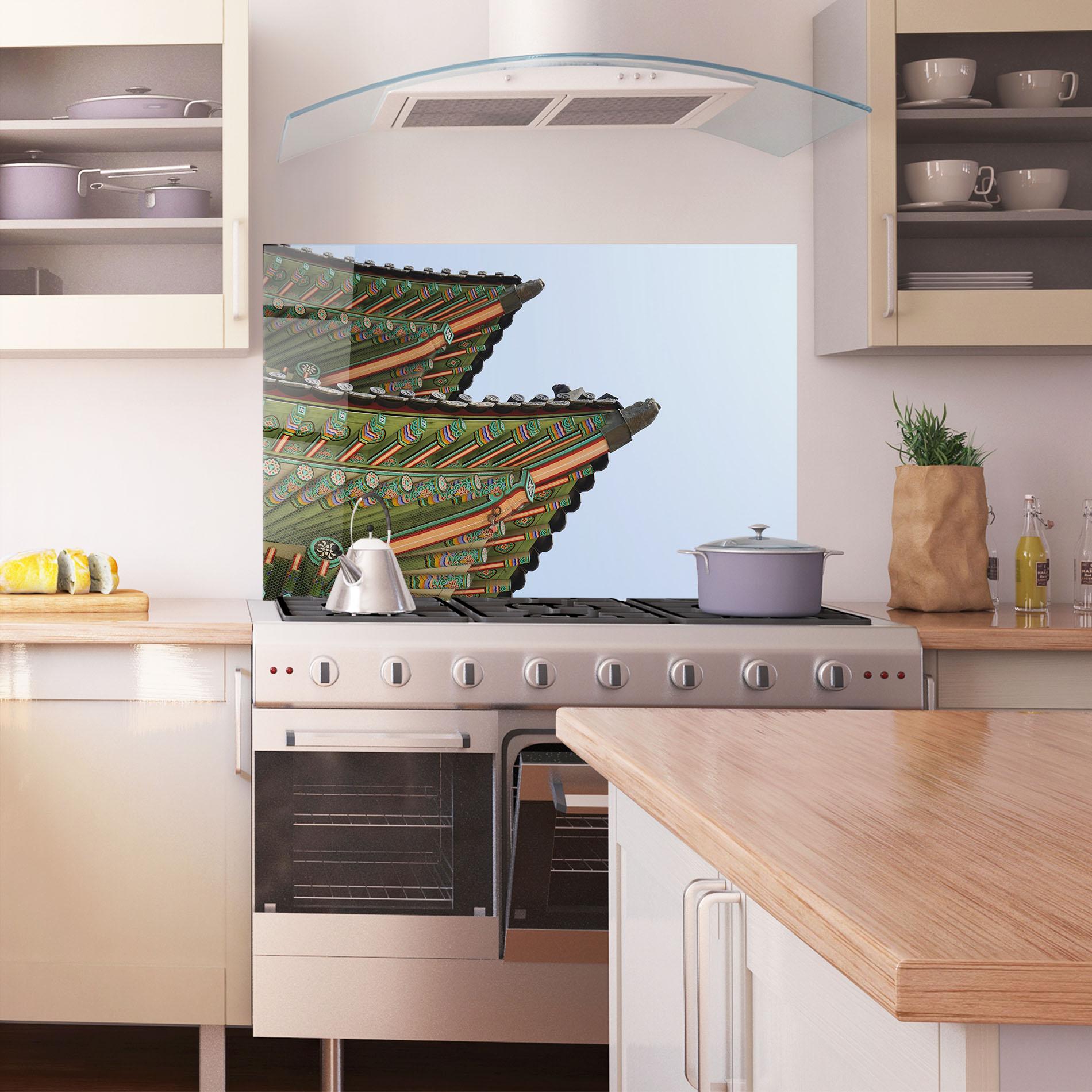 Panou Sticla Bucatarie Gyeongbokgung View mockup 1