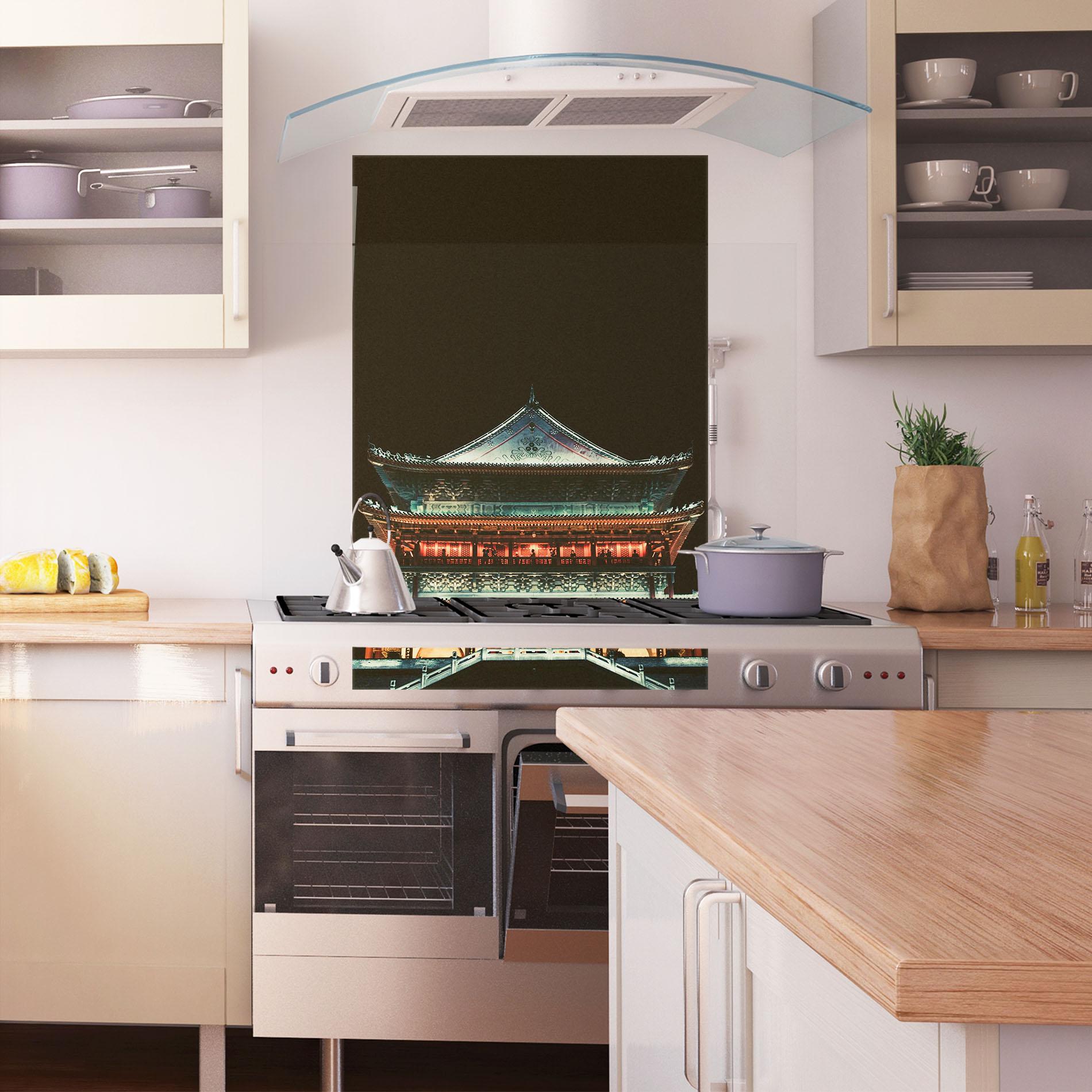 Panou Sticla Bucatarie Temple Of Xi An mockup 1