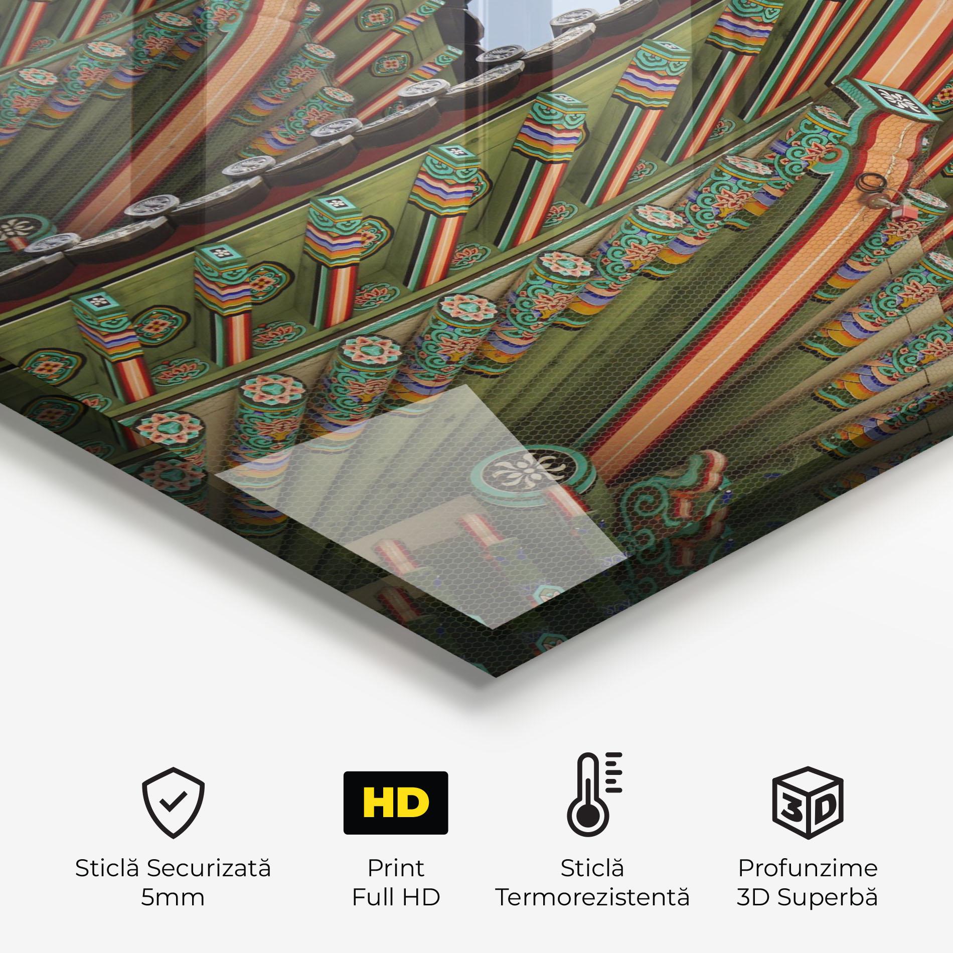 Panou Sticla Bucatarie Gyeongbokgung View mockup 2