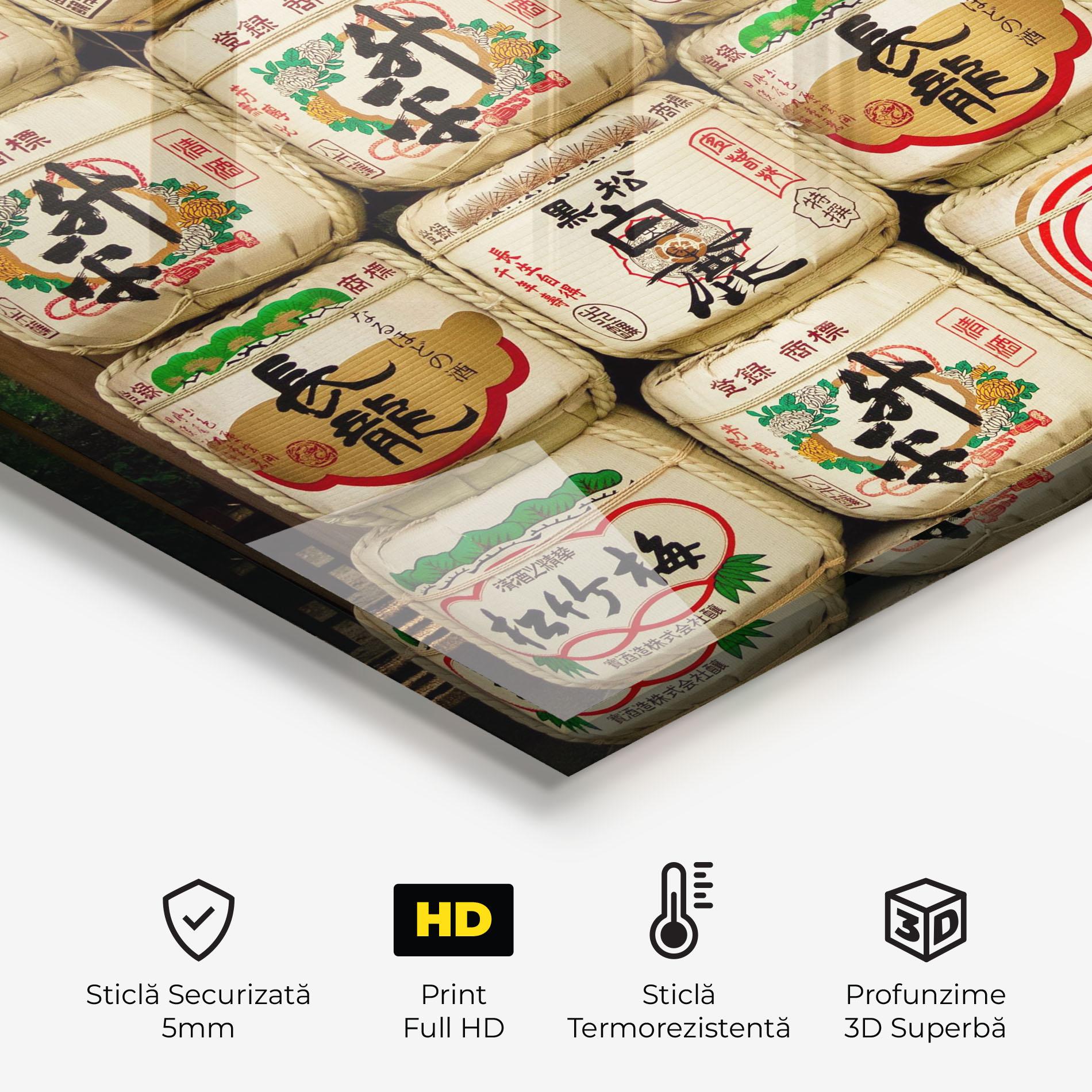 Panou Sticla Bucatarie Meiji Jingu Shrine mockup 2