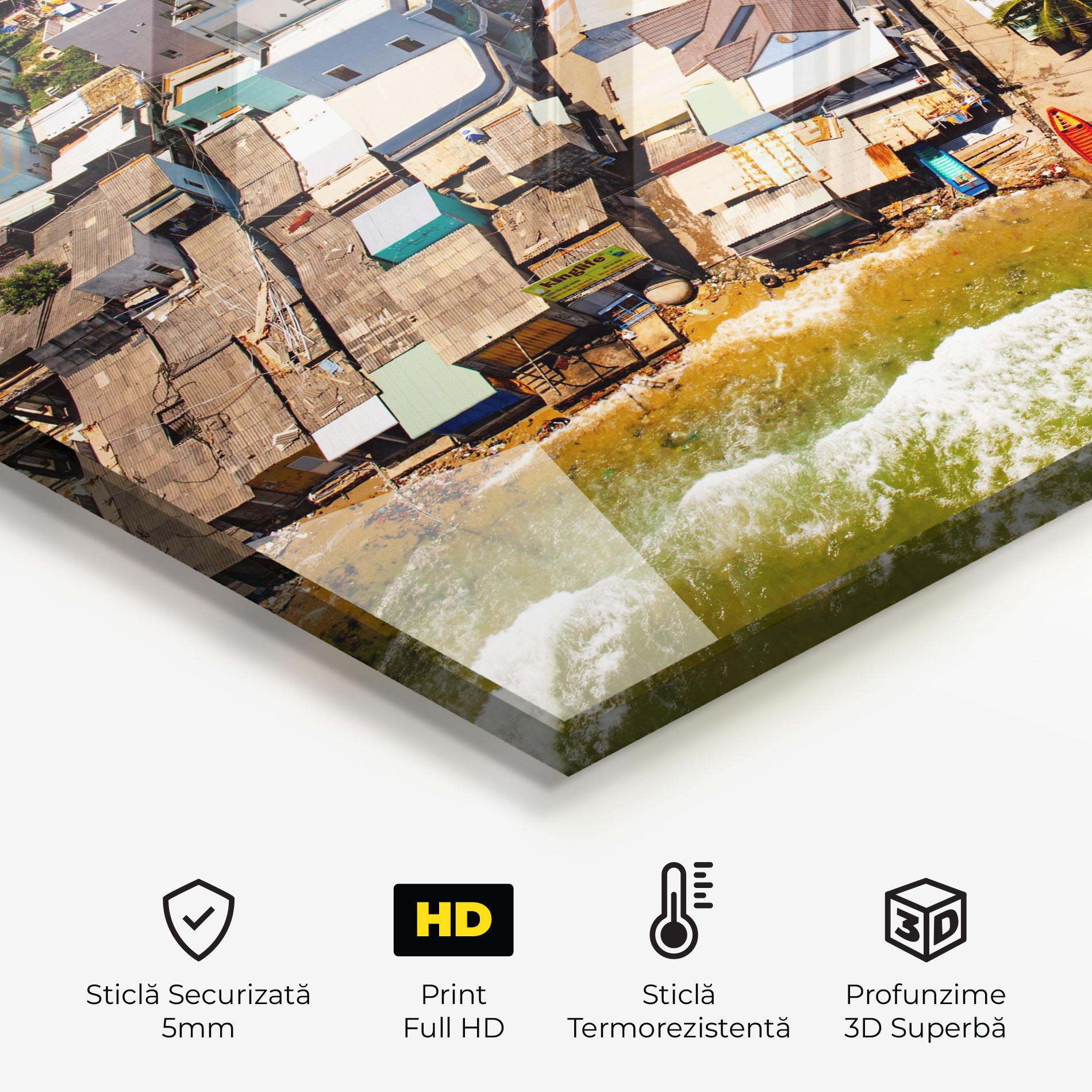 Panou Sticla Bucatarie Vietnam Slums mockup 2