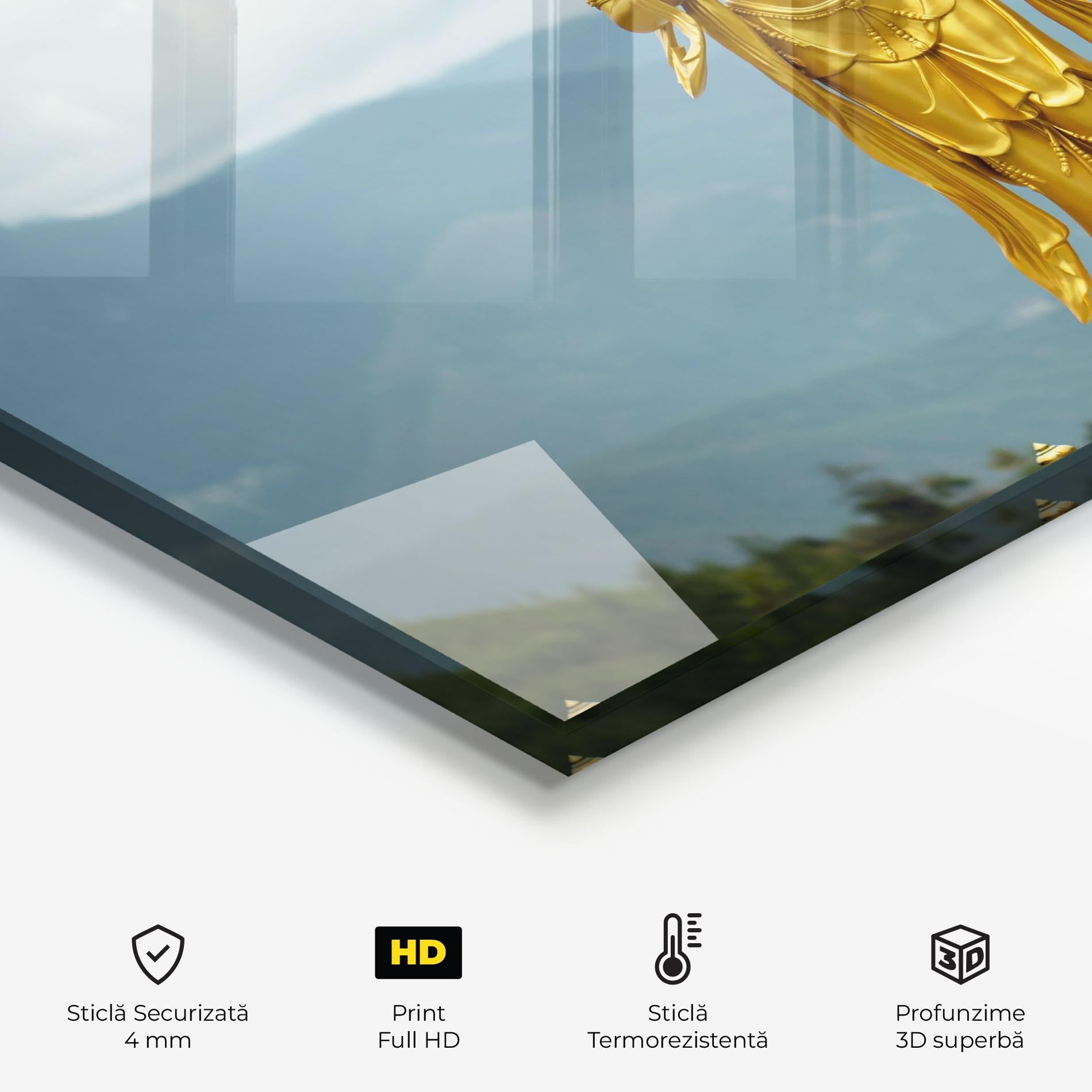 Panou Sticla Bucatarie Golden Tara mockup 2