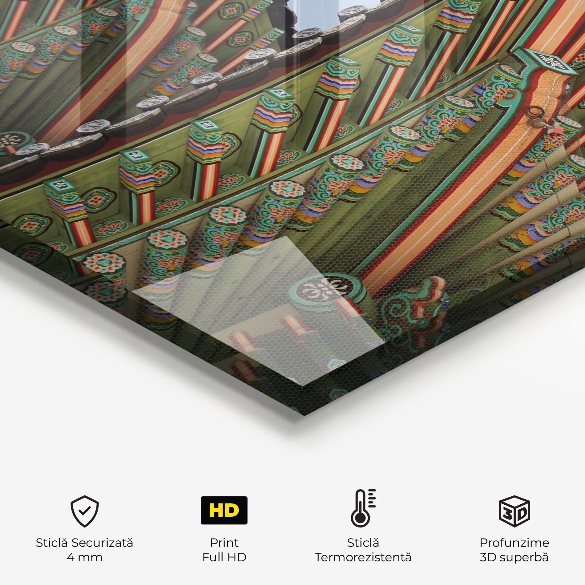 Panou Sticla Bucatarie Gyeongbokgung View mockup 2