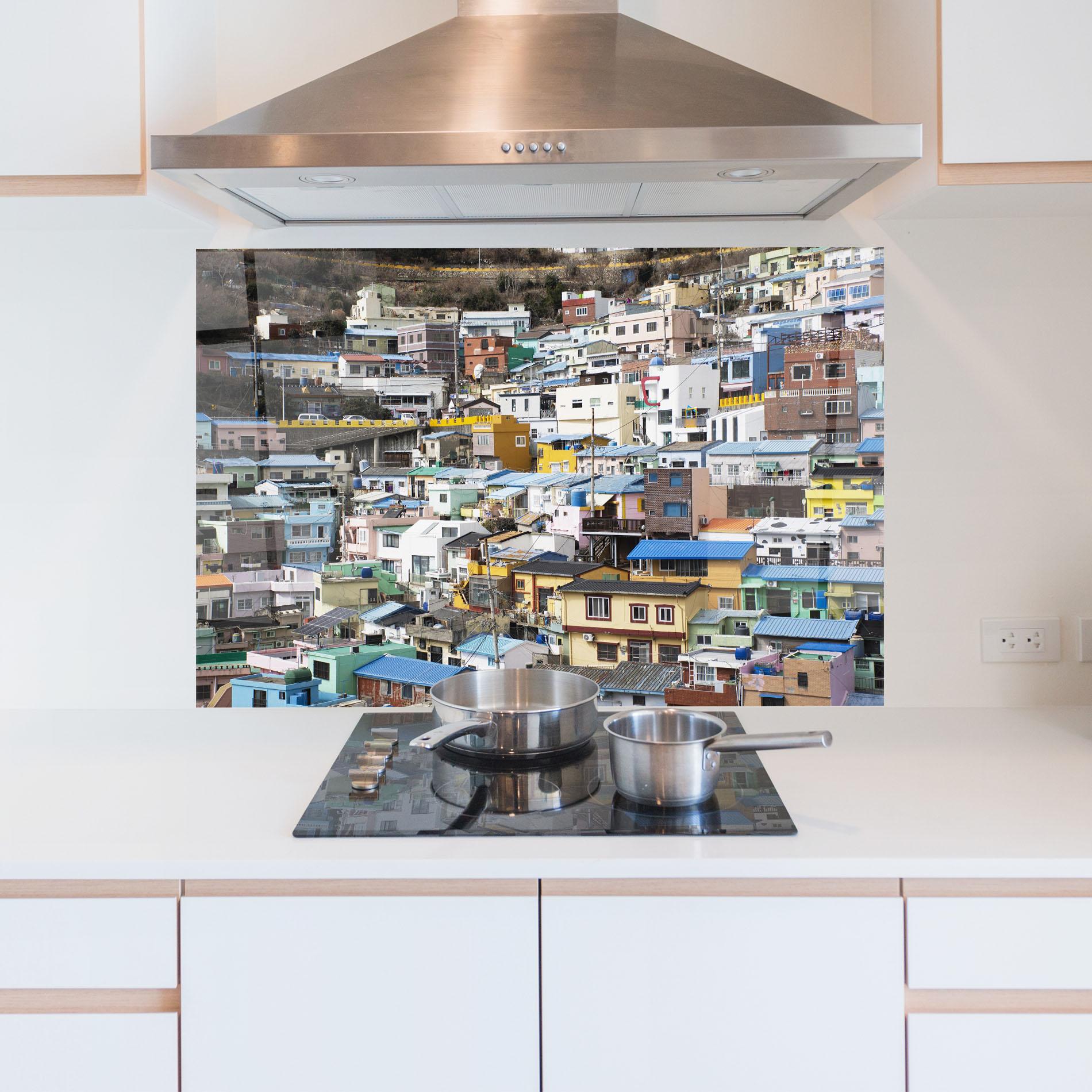 Panou Sticla Bucatarie South Korea mockup 5