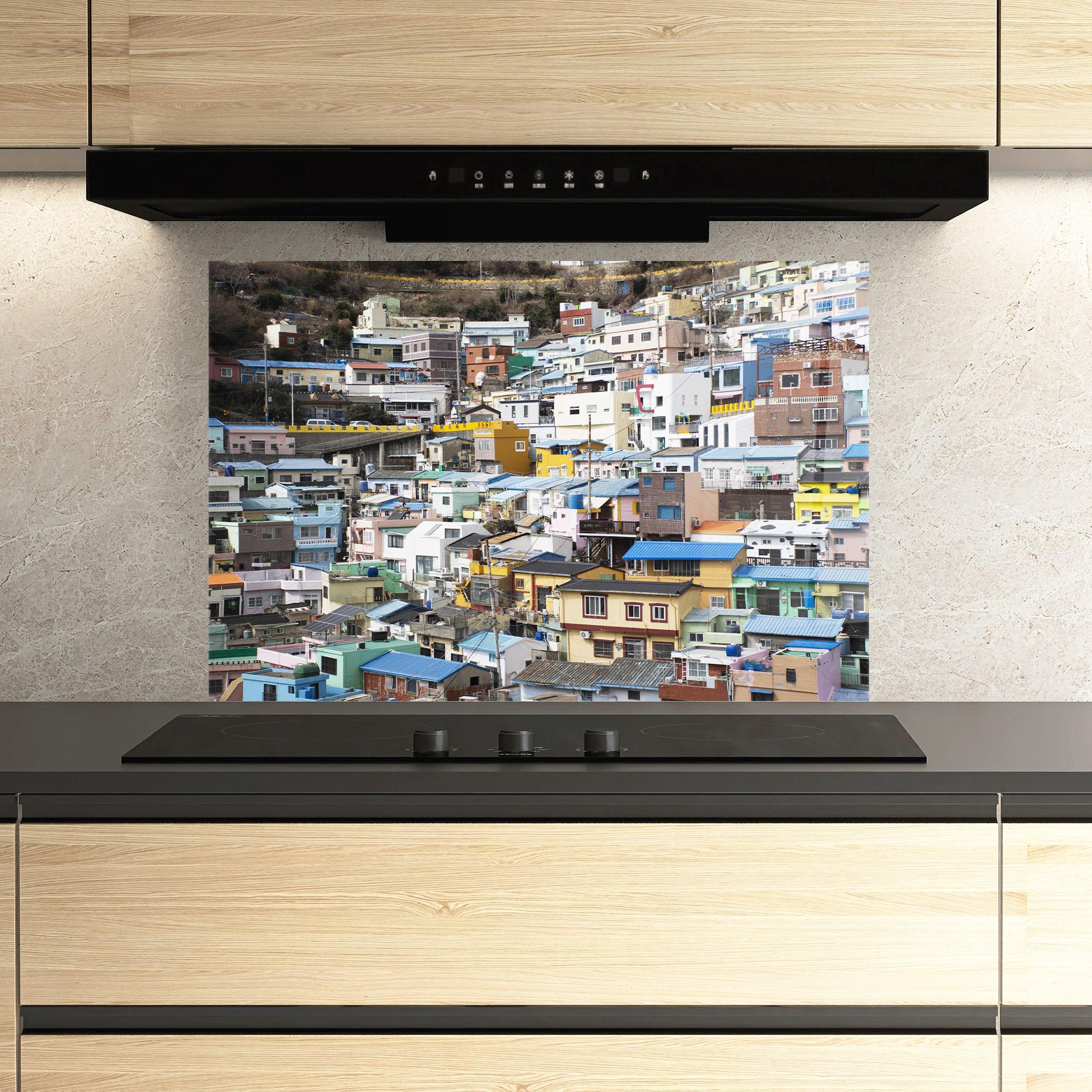 Panou Sticla Bucatarie South Korea mockup 3