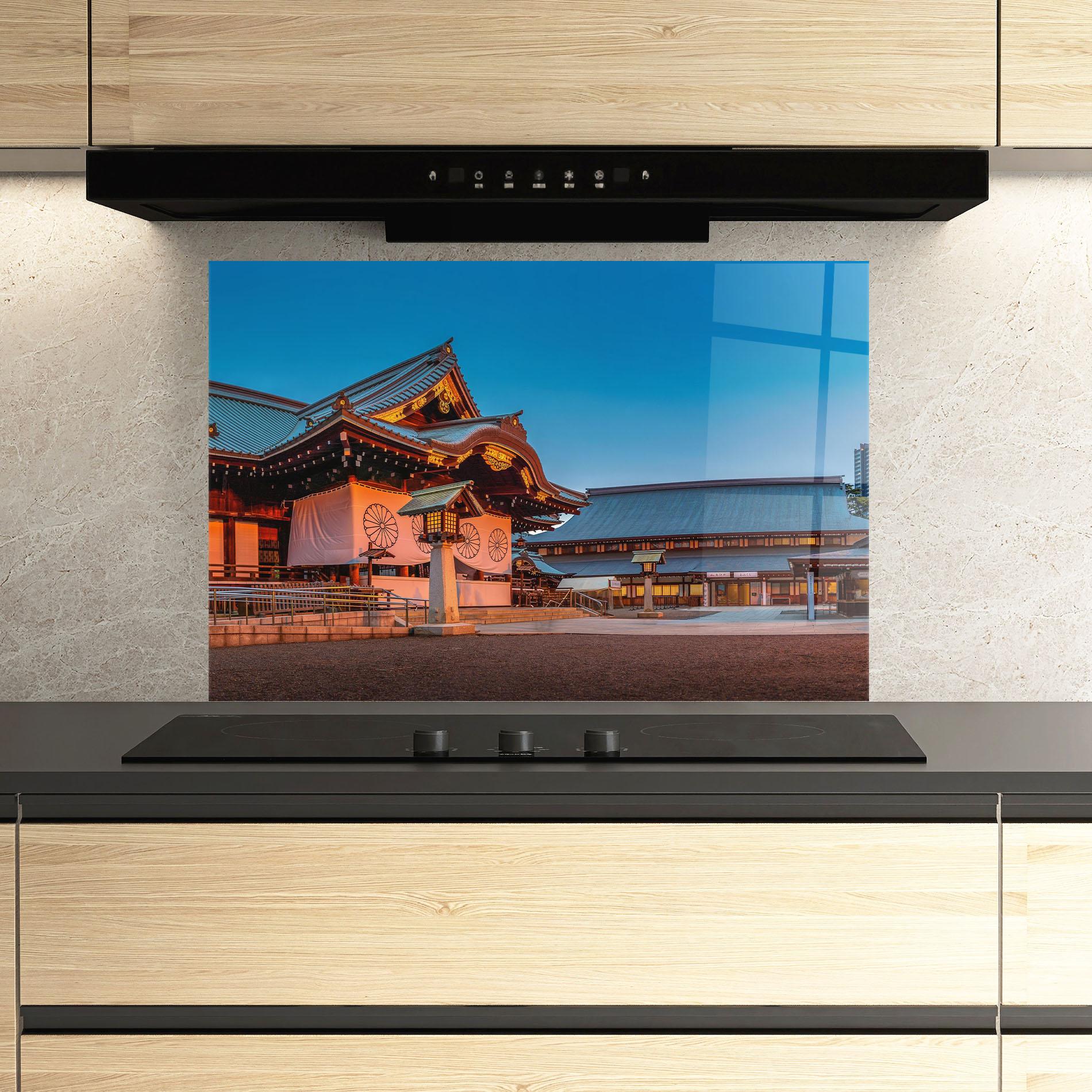 Panou Sticla Bucatarie Yasukuni Jinja mockup 3