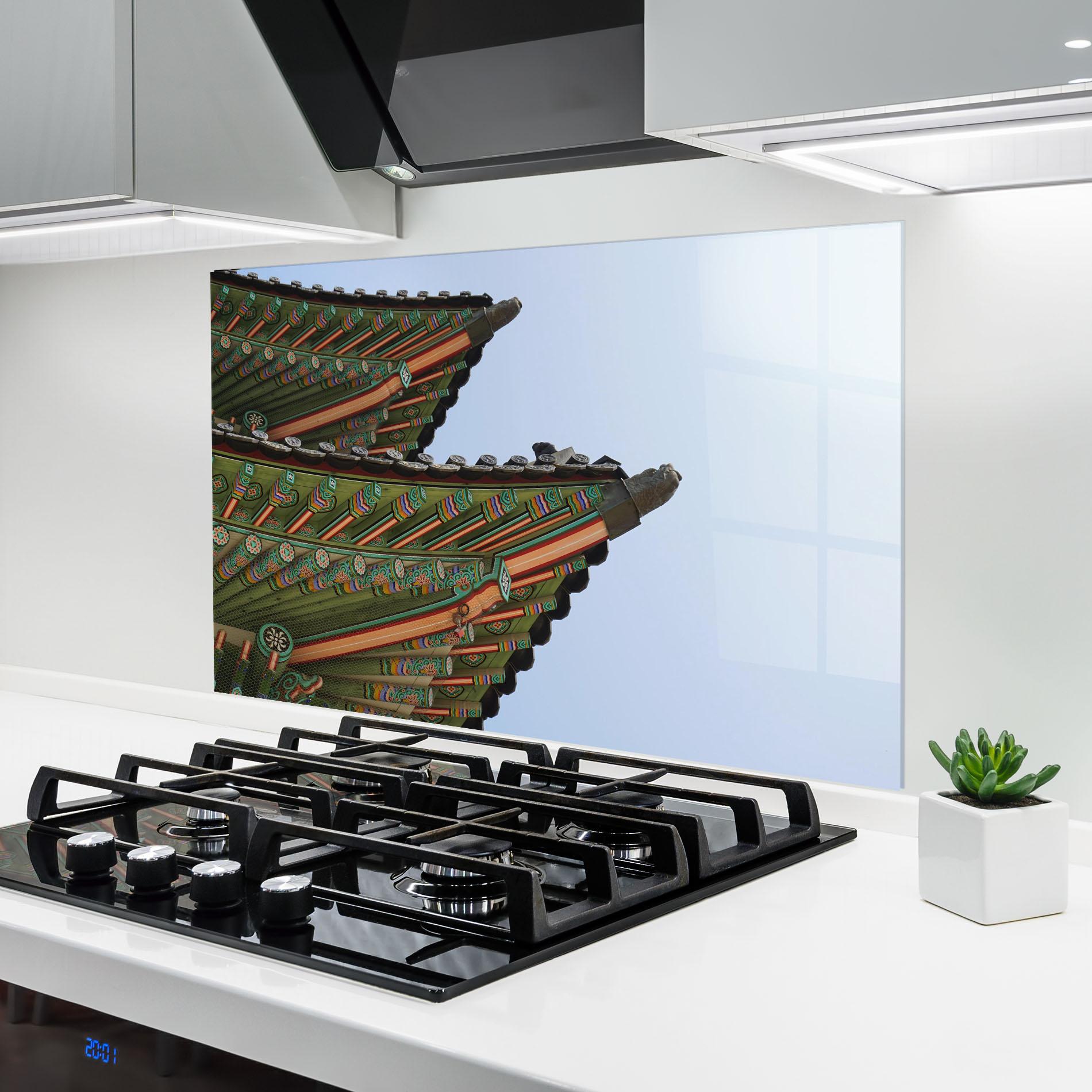 Panou Sticla Bucatarie Gyeongbokgung View mockup 6