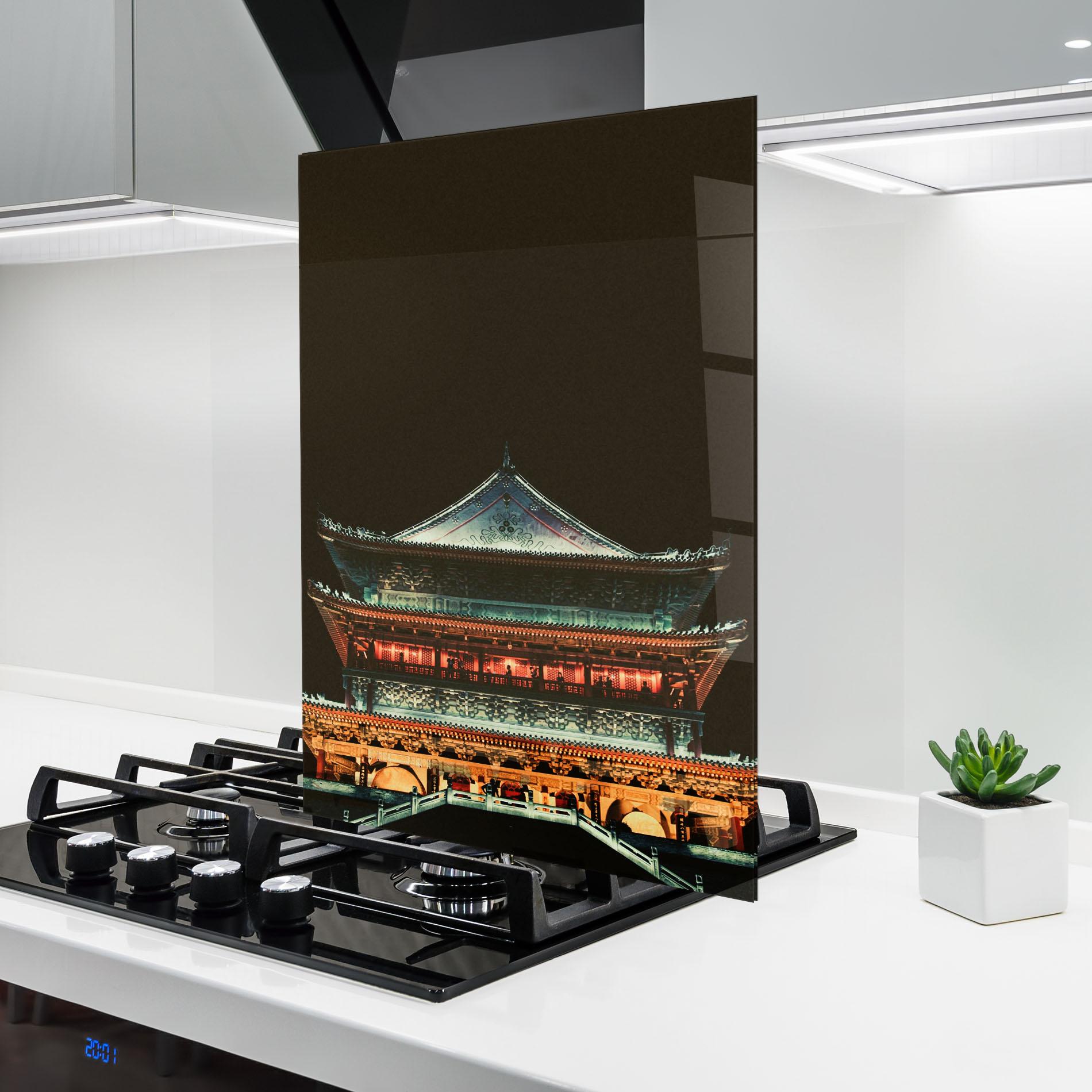 Panou Sticla Bucatarie Temple Of Xi An mockup 6