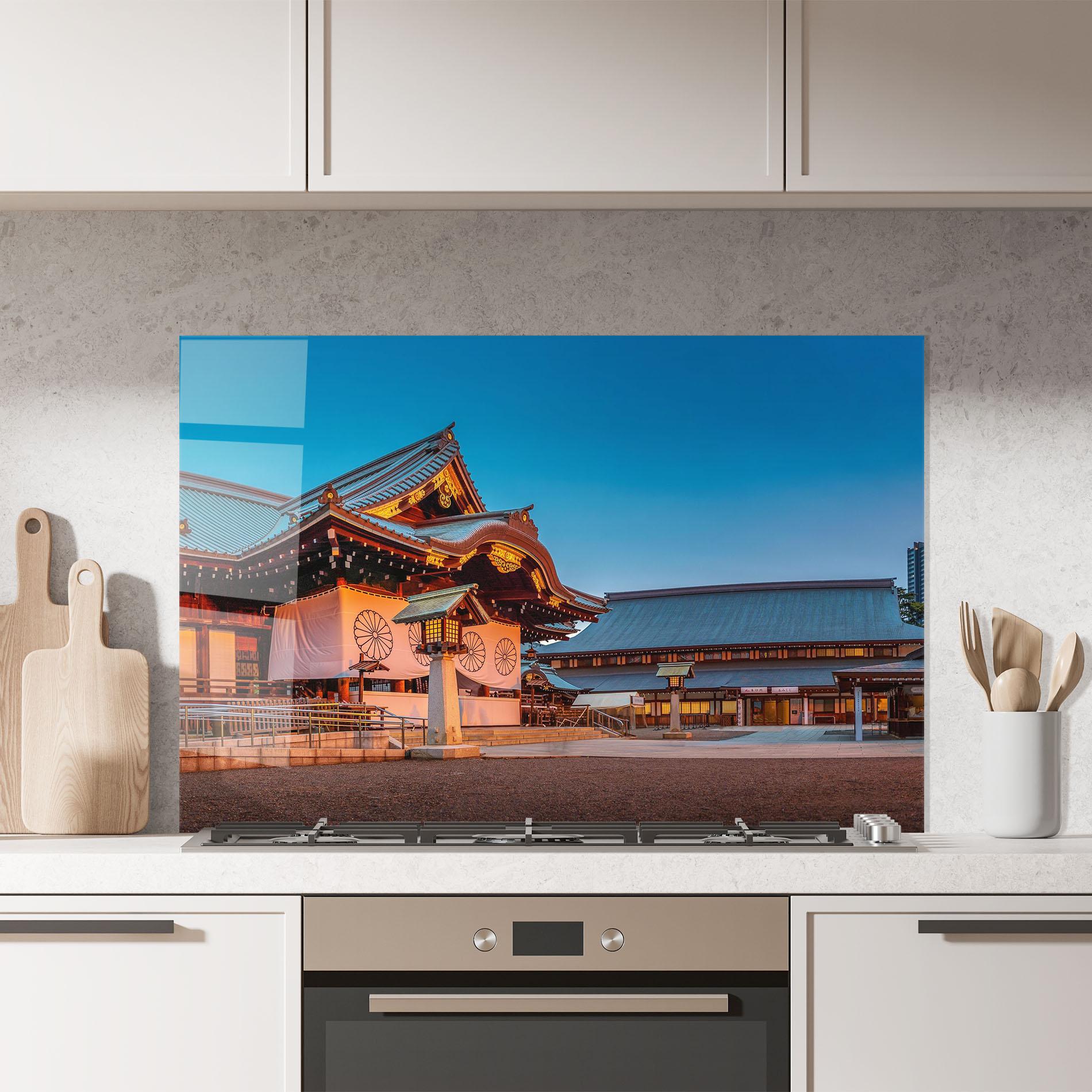 Panou Sticla Bucatarie Yasukuni Jinja mockup 7