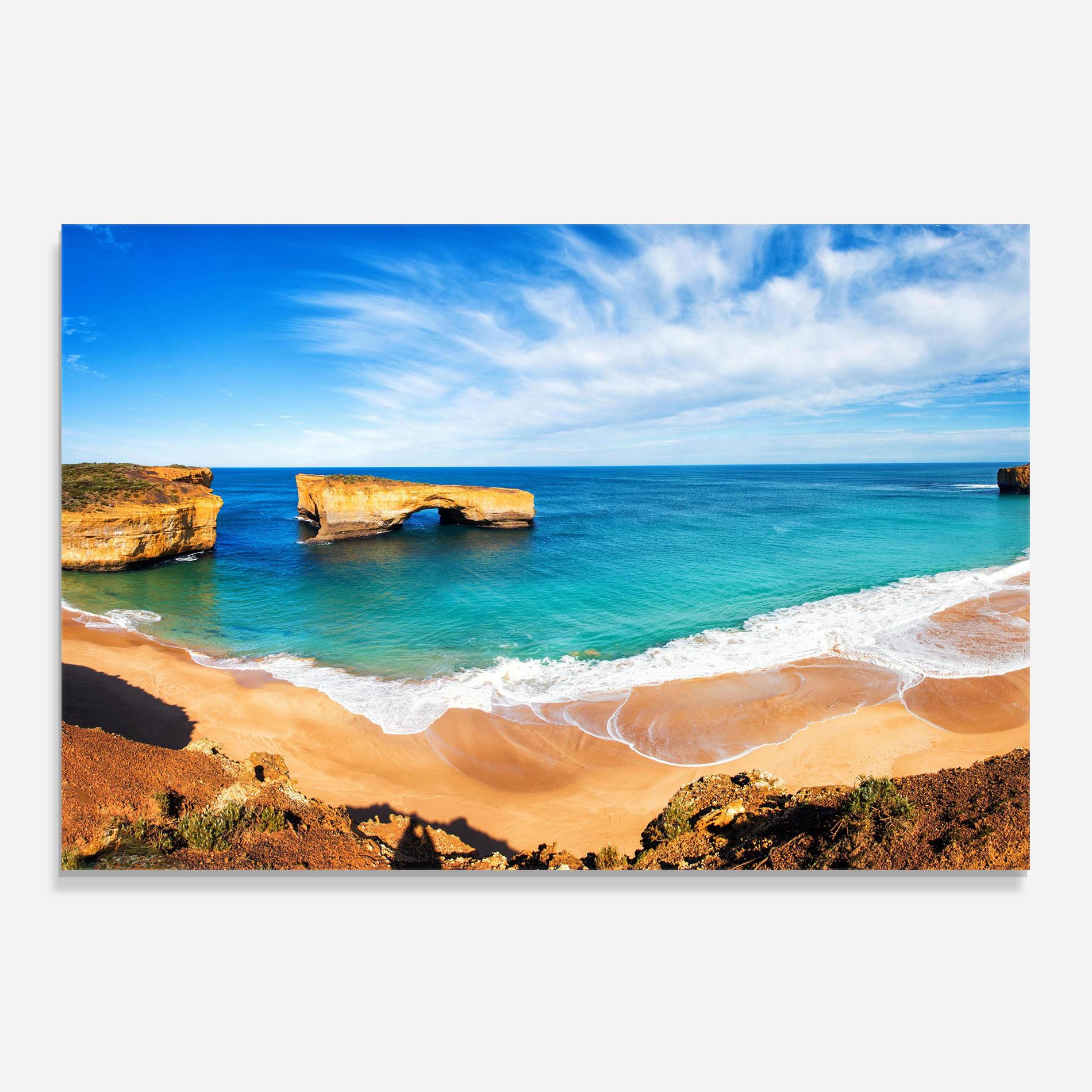 Panou Sticla Bucatarie Australian Island mockup 0