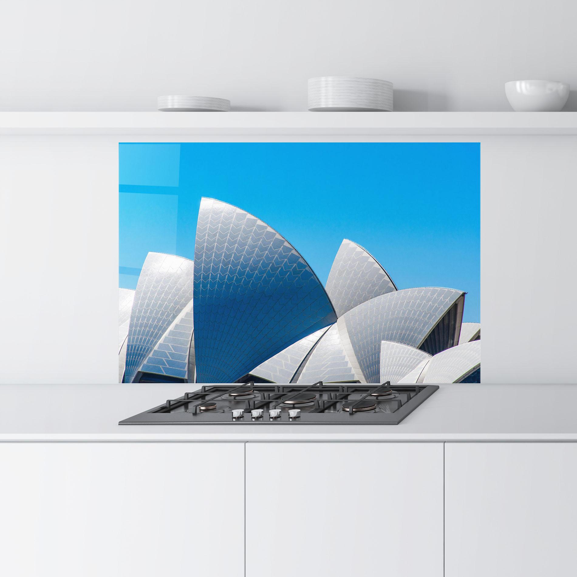 Panou Sticla Bucatarie Close Up Opera House mockup 9