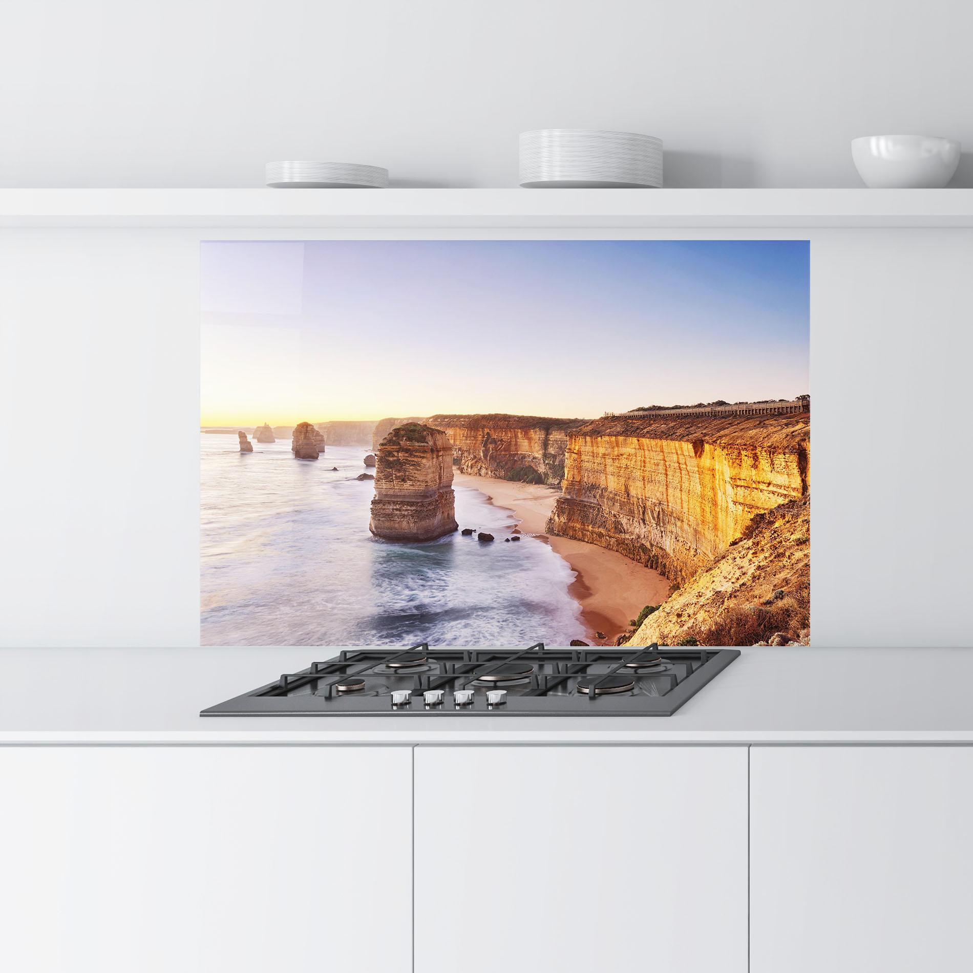 Panou Sticla Bucatarie Victoria Port mockup 9