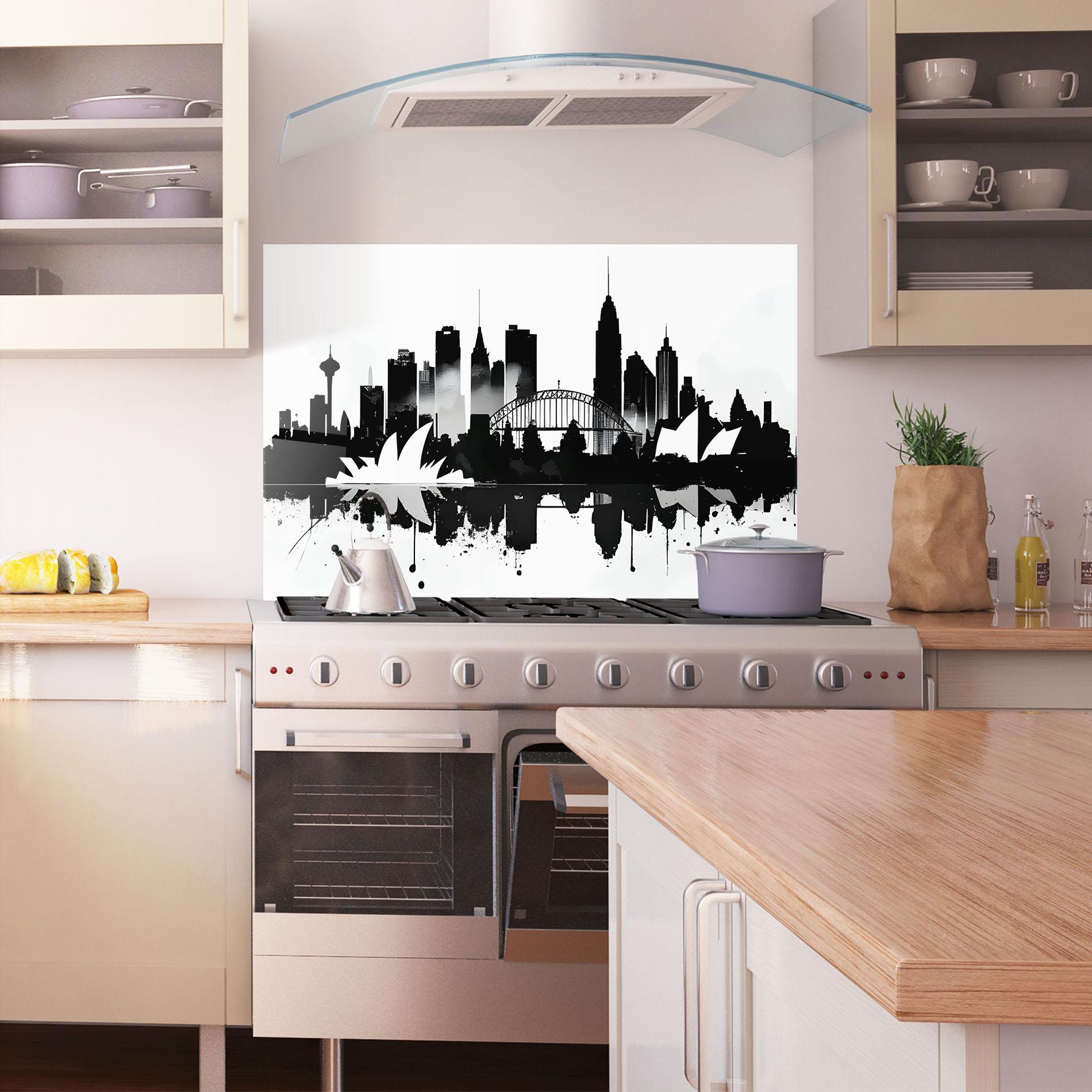 Panou Sticla Bucatarie Opera House Art mockup 1