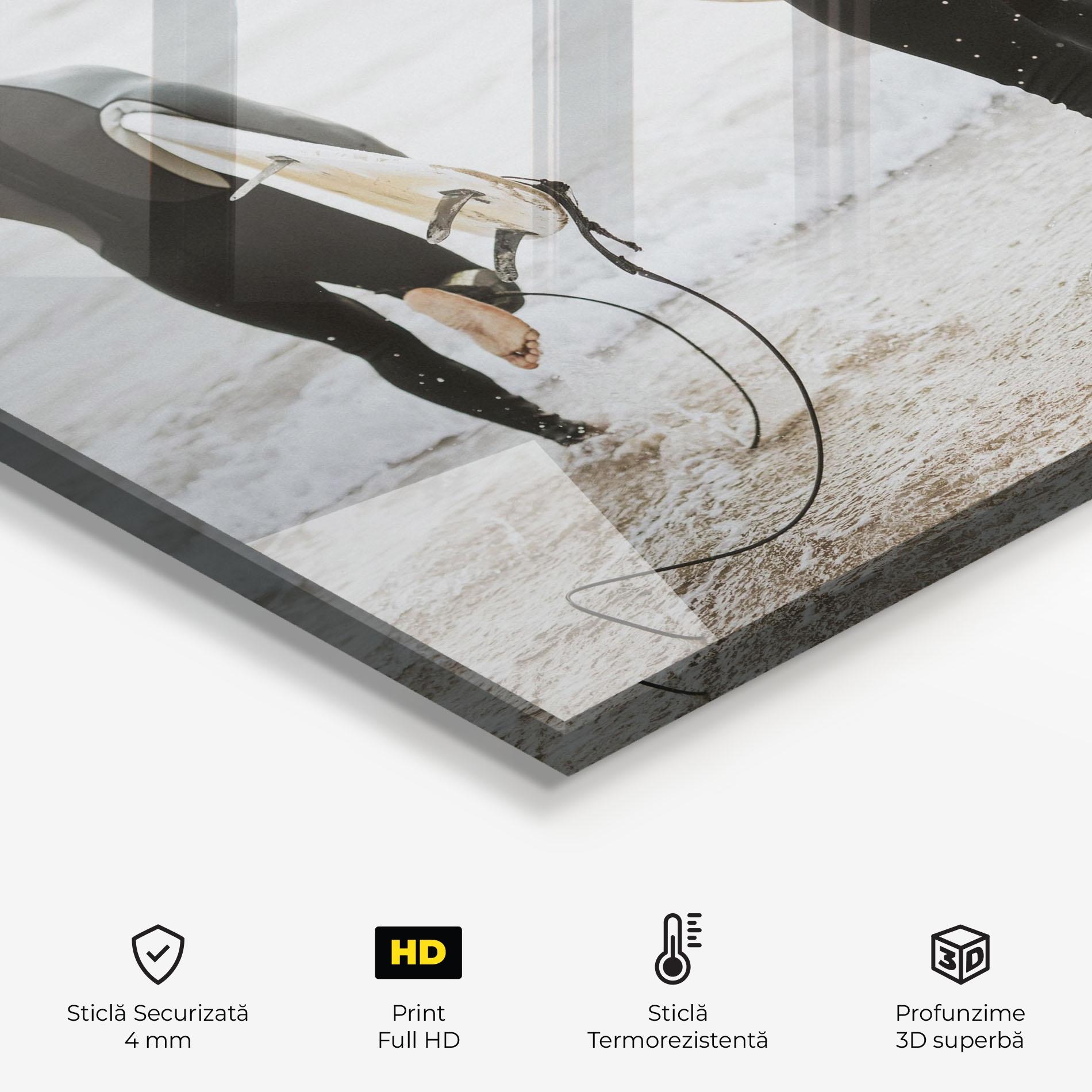 Panou Sticla Bucatarie Australian Beach mockup 2