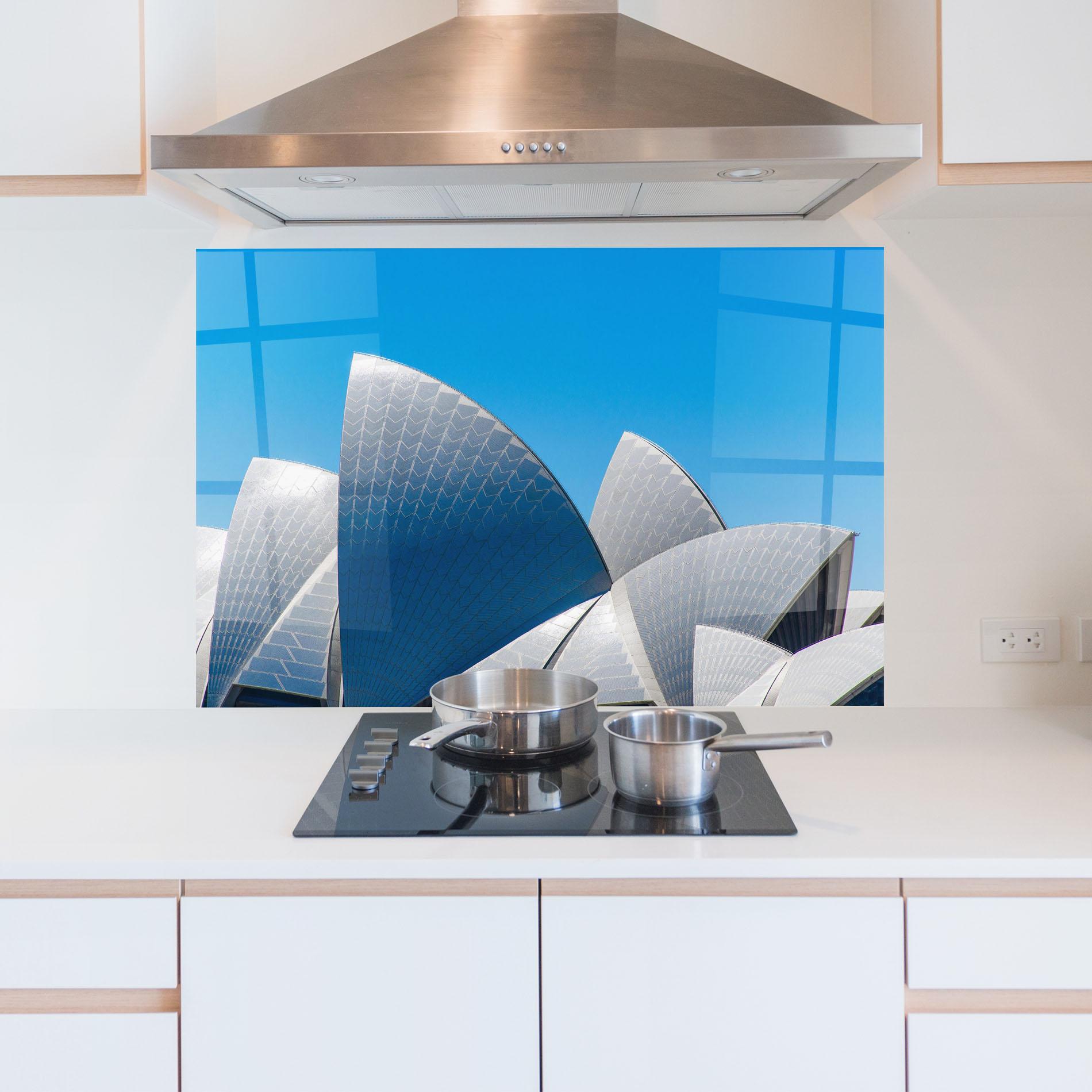 Panou Sticla Bucatarie Close Up Opera House mockup 5