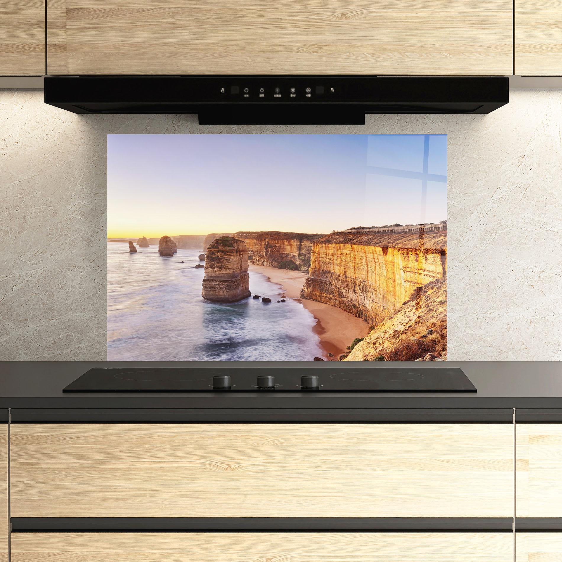 Panou Sticla Bucatarie Victoria Port mockup 3