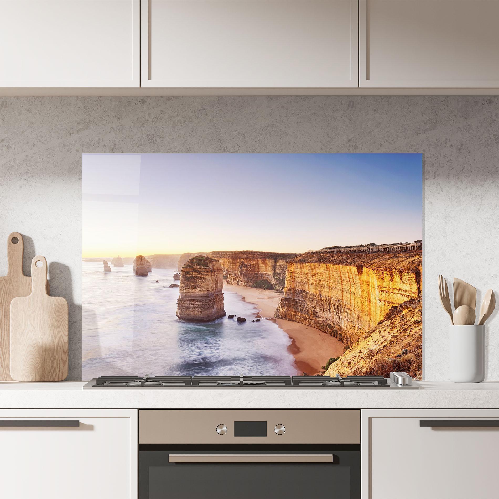 Panou Sticla Bucatarie Victoria Port mockup 7