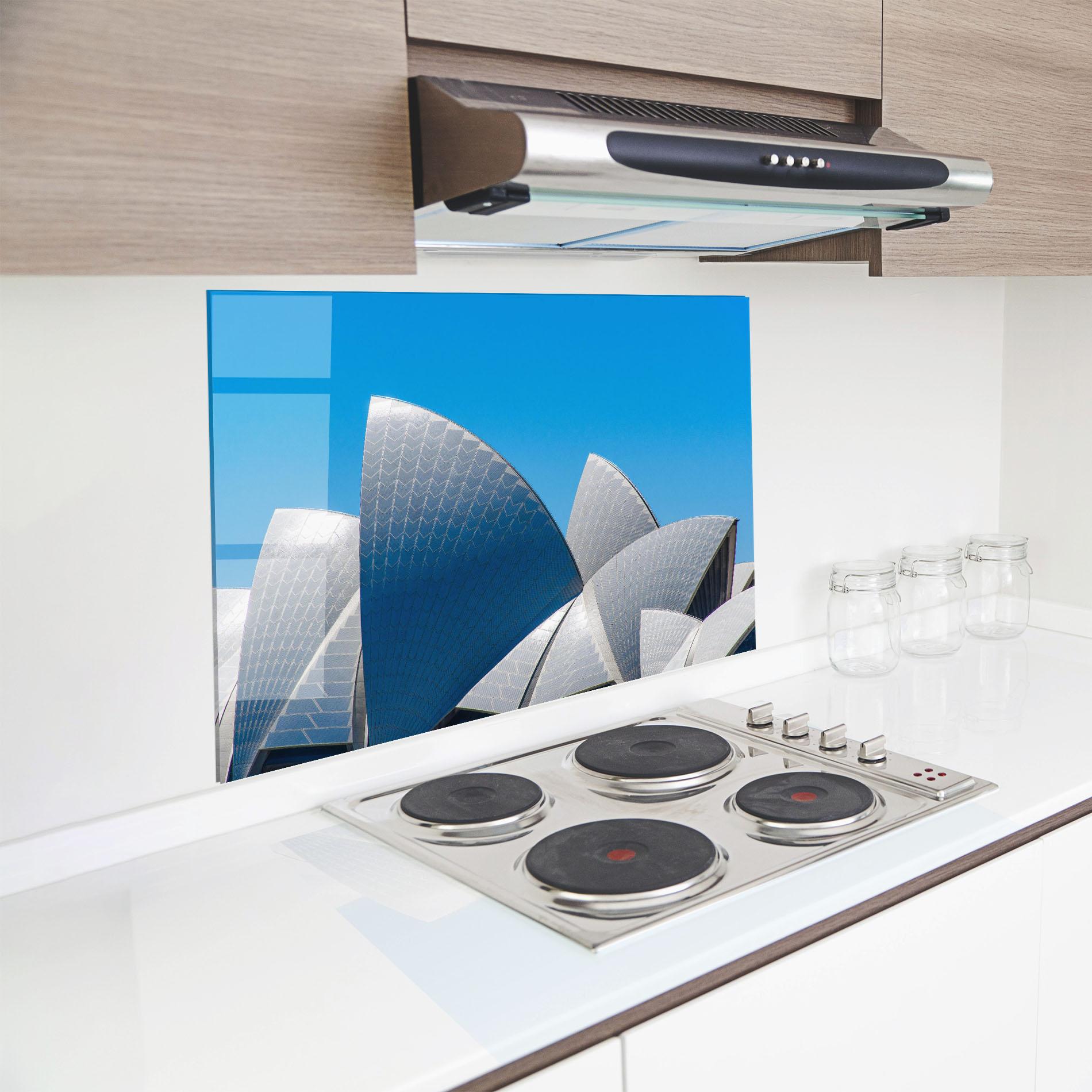 Panou Sticla Bucatarie Close Up Opera House mockup 8