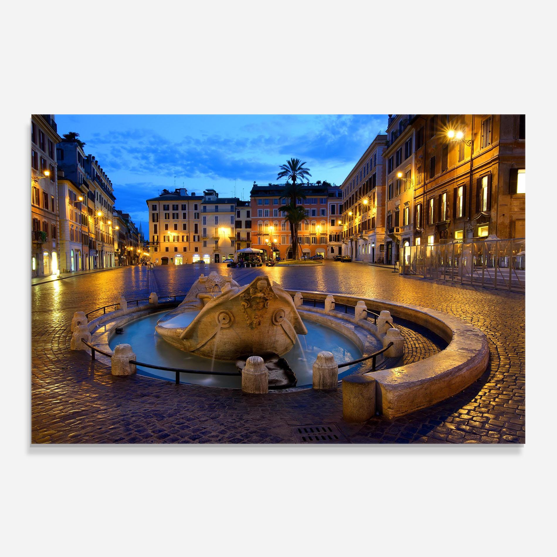 Panou Sticla Bucatarie Barcaccia Rome mockup 0