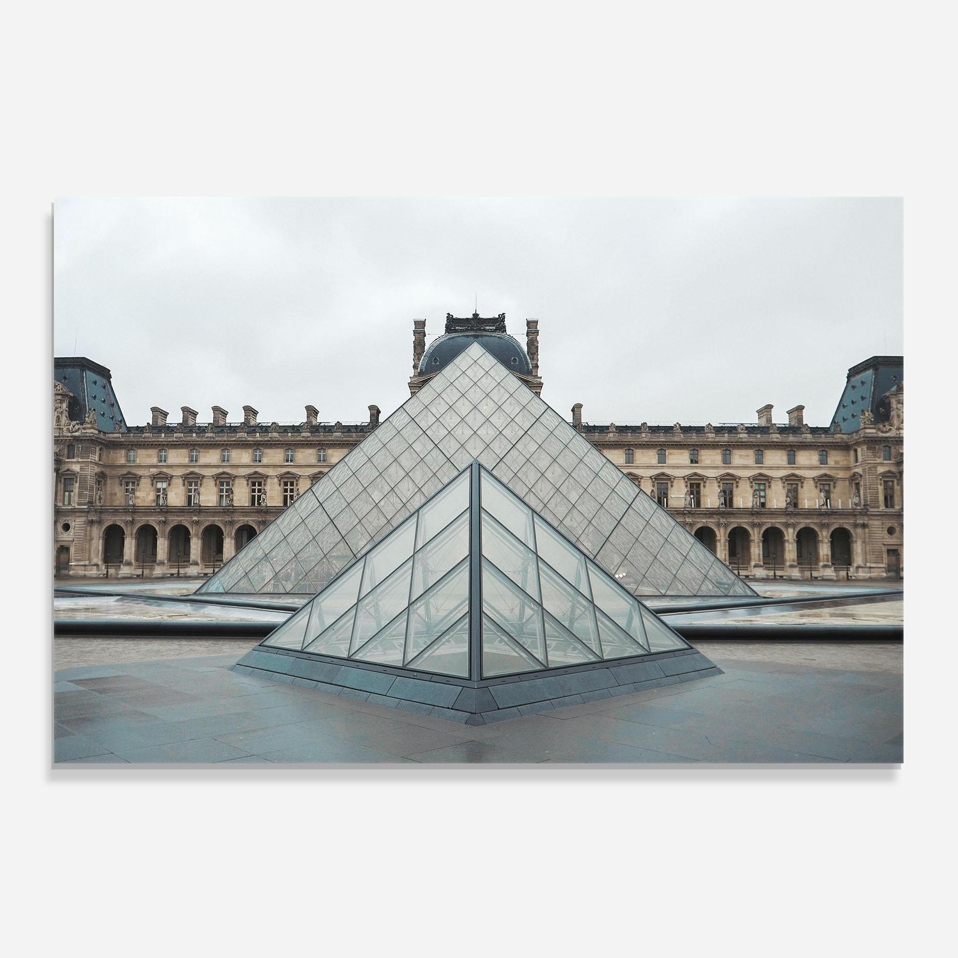 Panou Sticla Bucatarie Beautiful Louvre mockup 0