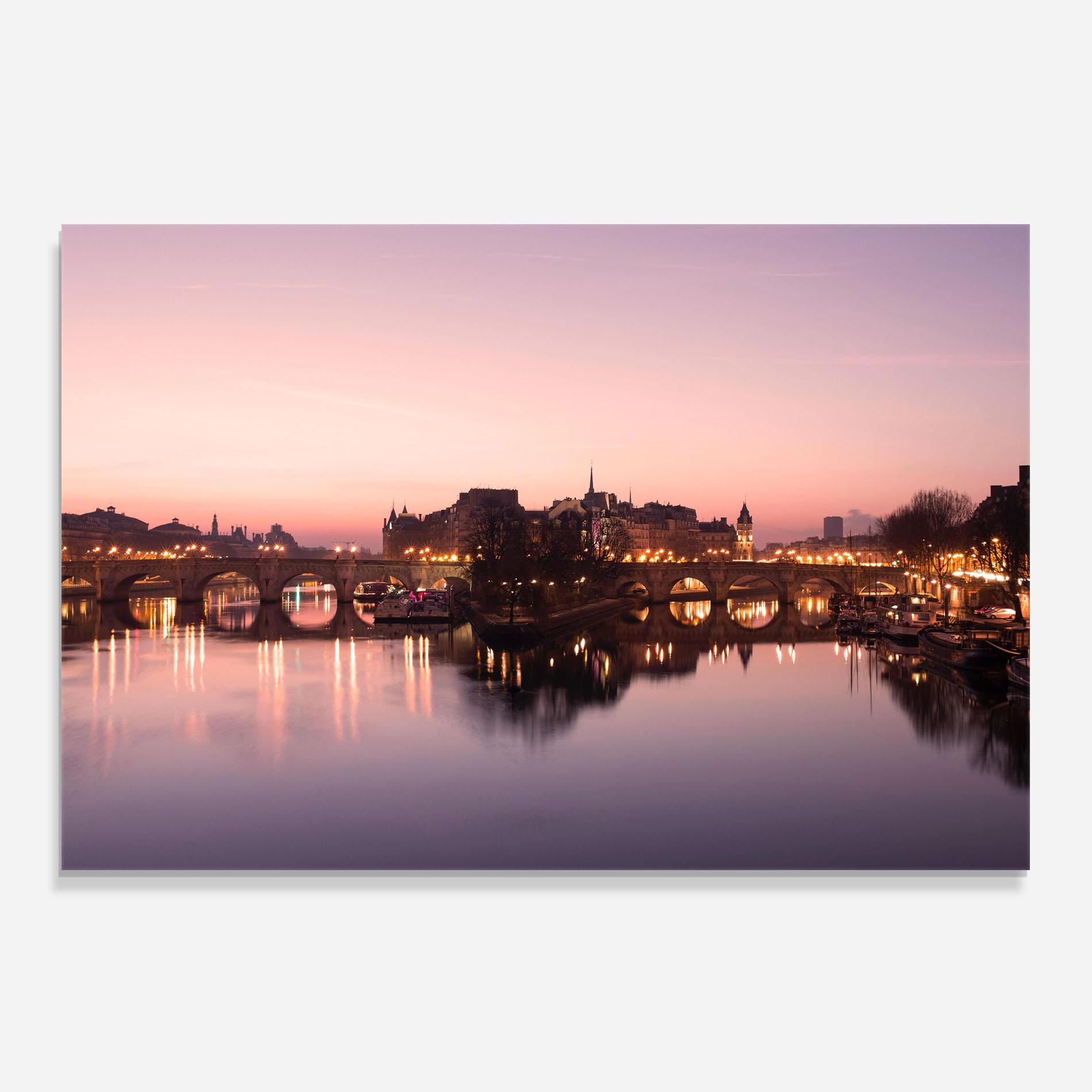 Panou Sticla Bucatarie Seine River mockup 0